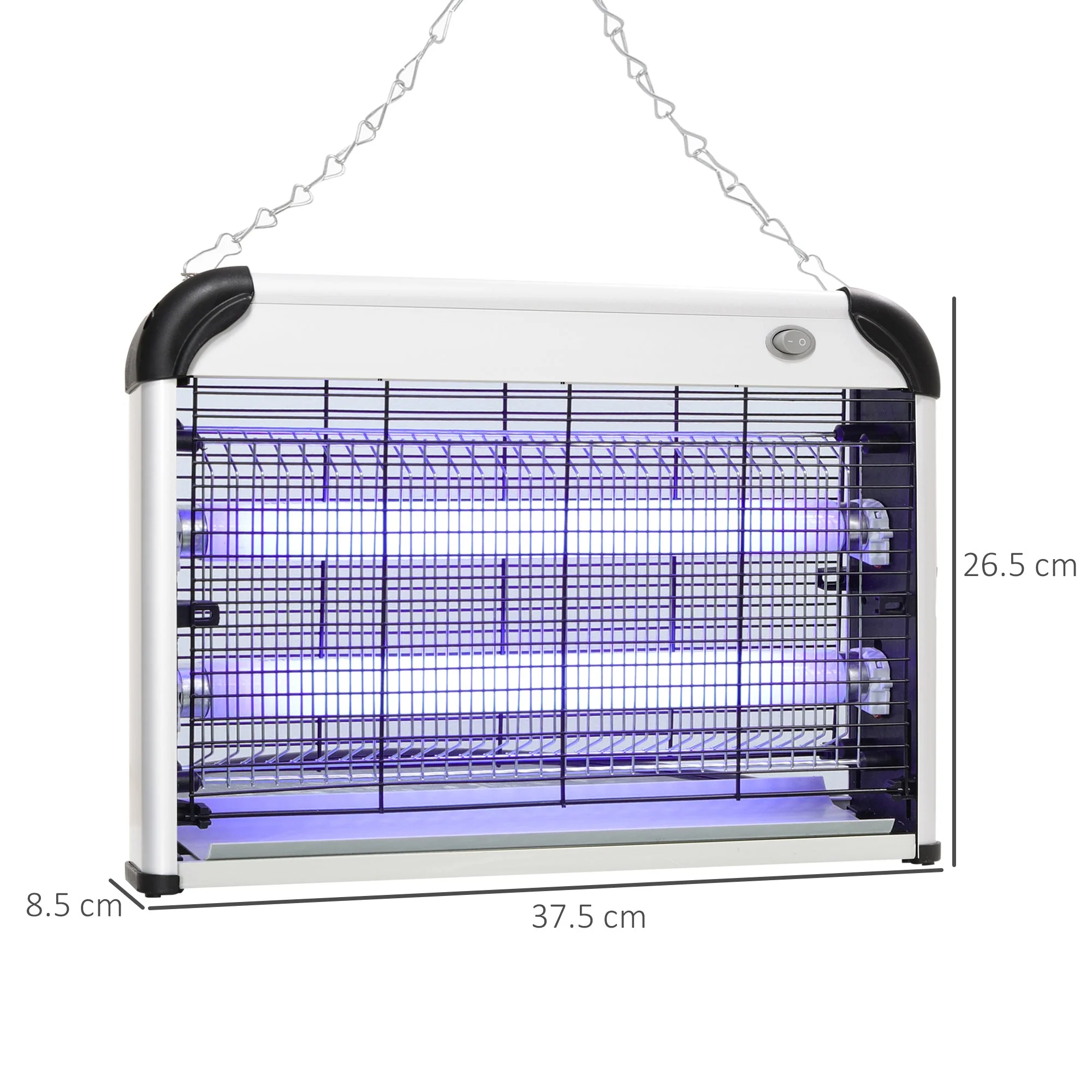 Free Standing Wall Hanging 20W Electric Fly Mosquito Killer Electric Fly Zapper - Image 3