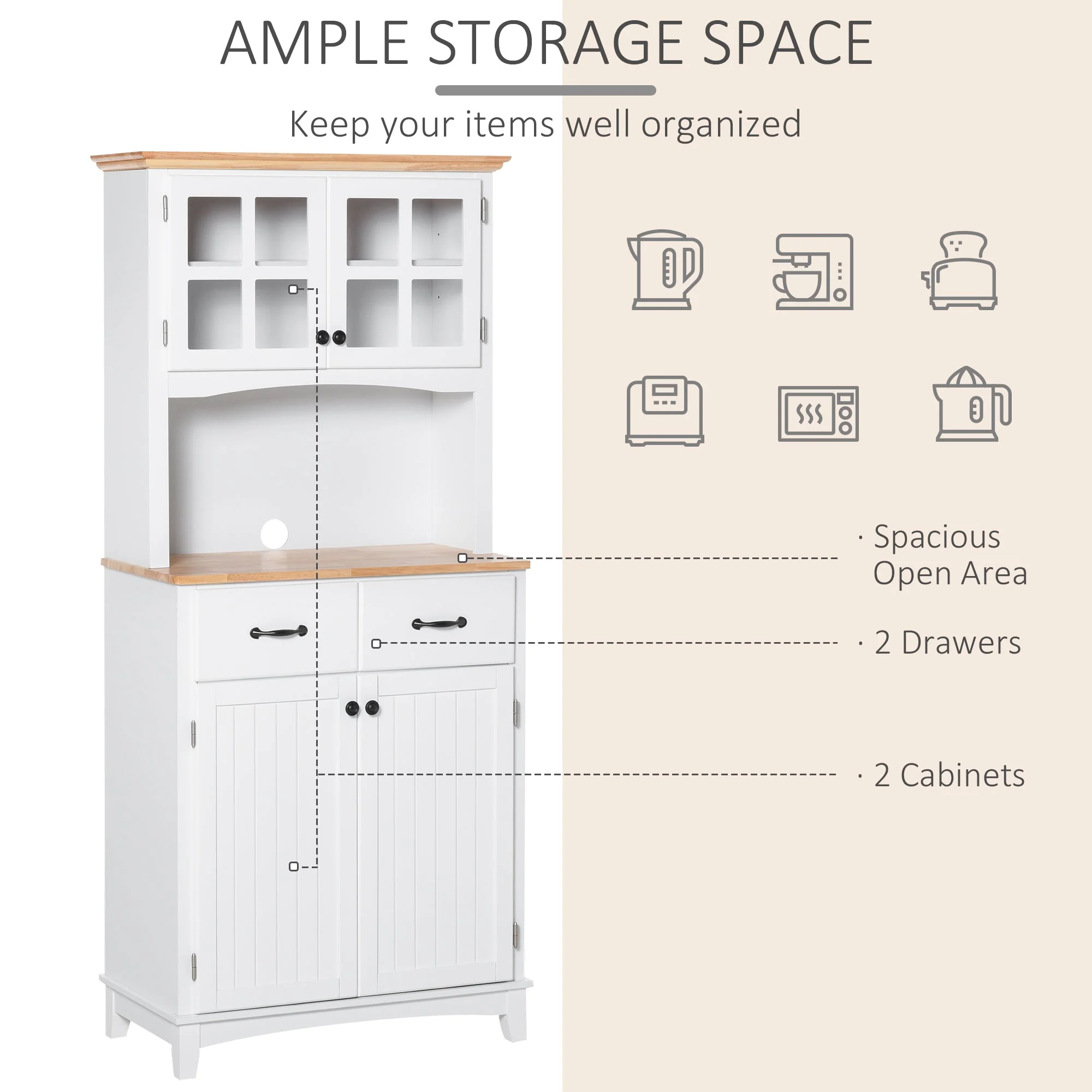 Freestanding Kitchen Cupboard - Image 4