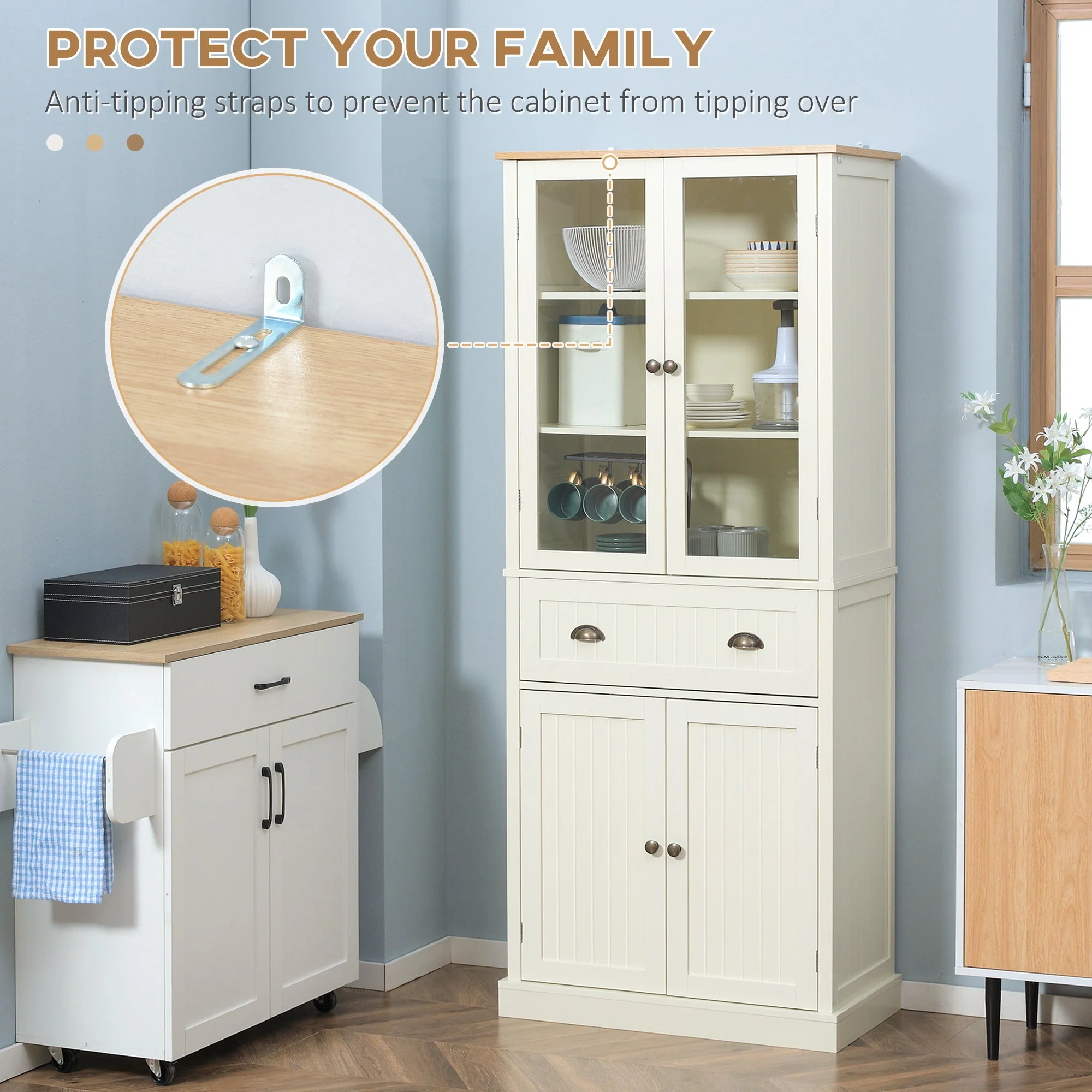 Freestanding Kitchen Cupboard - Image 7