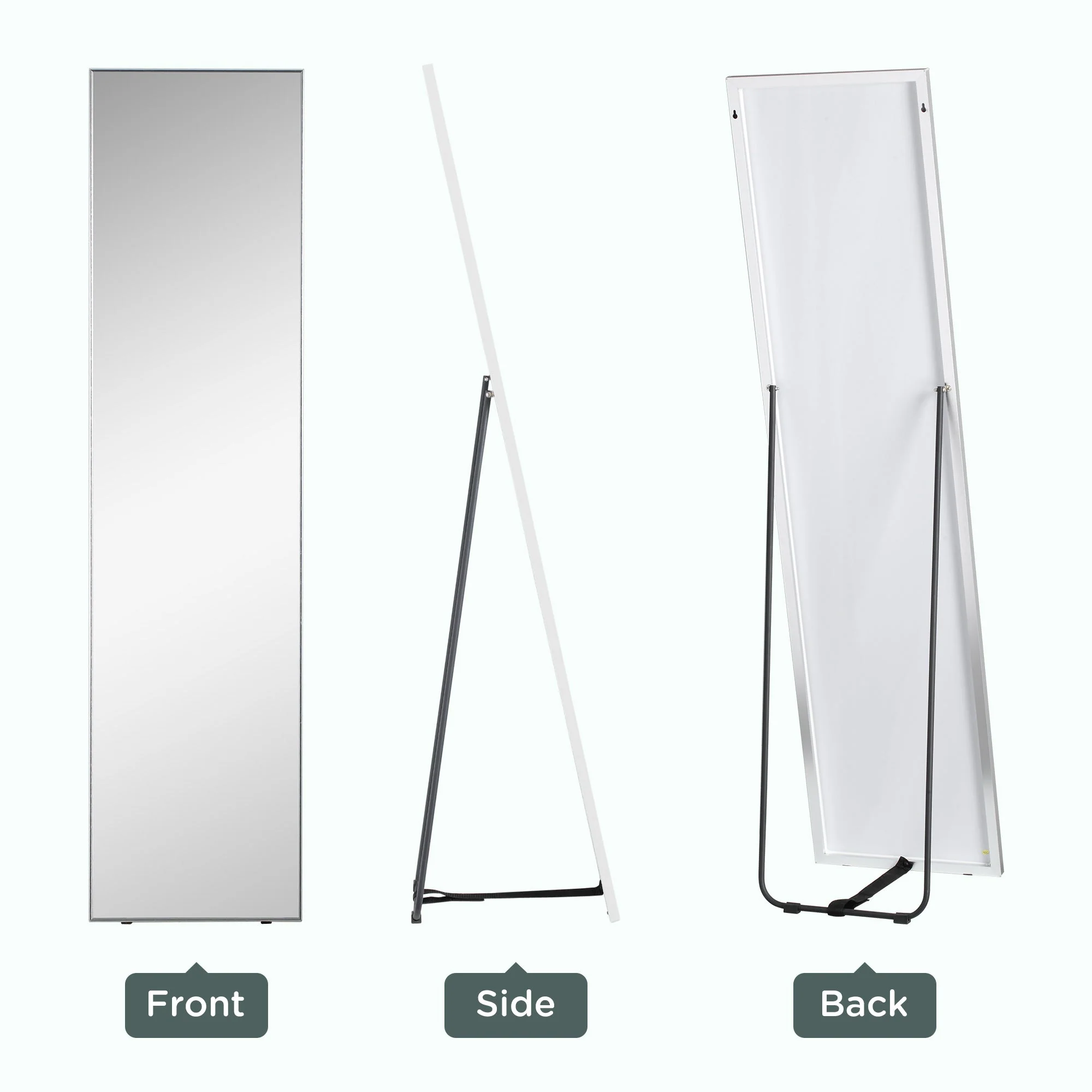 Full Length Mirror Wall-Mounted - Image 4