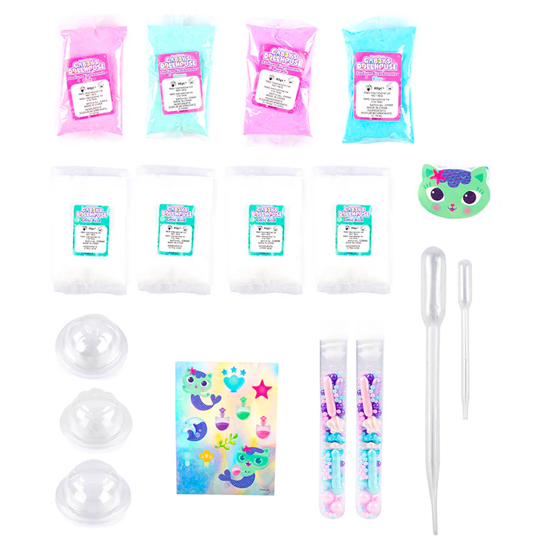 Gabby's Dollhouse Make Your Own Bath Bomb Set With Carry Case - Image 2