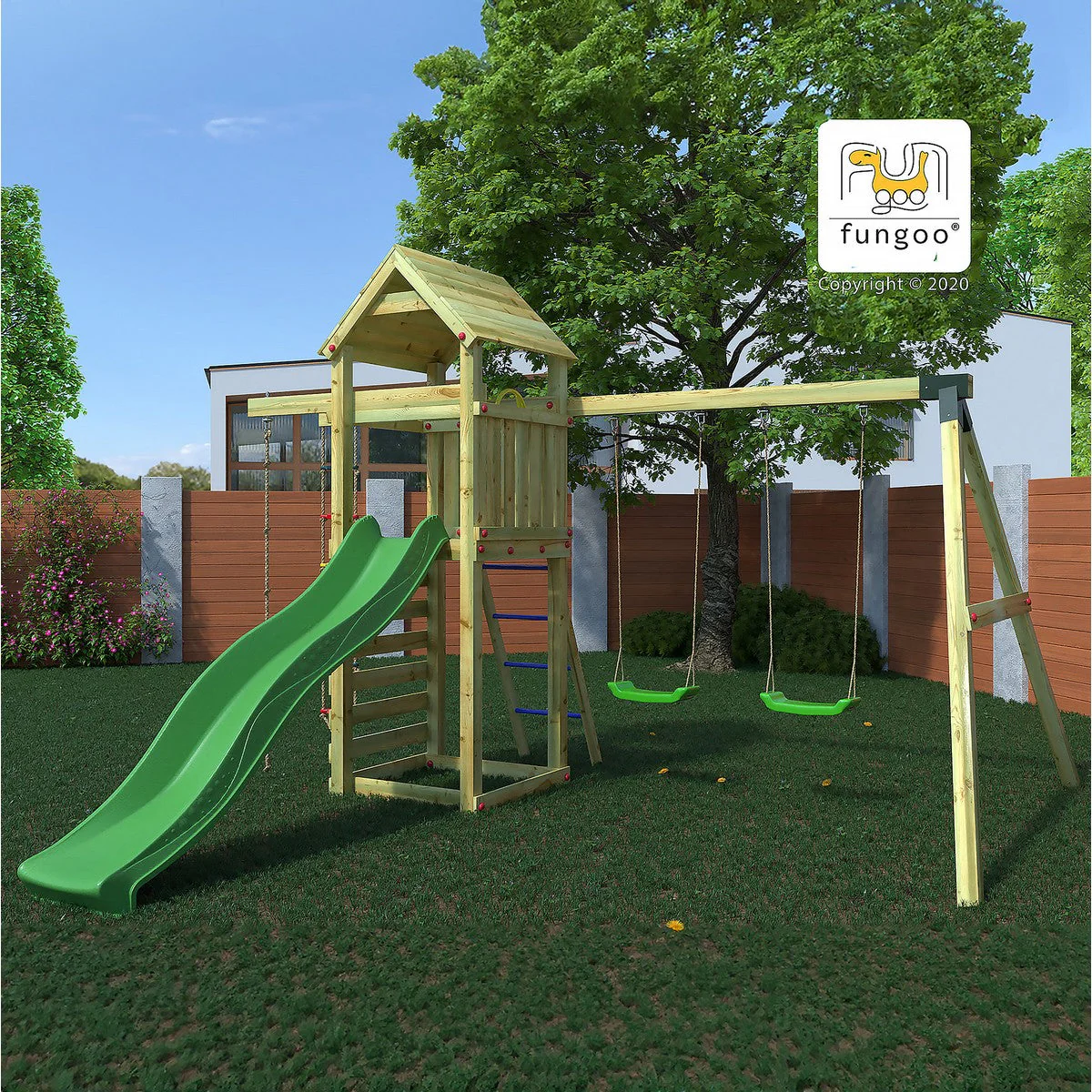 Gaia Garden Playfort by Shire - Image 6