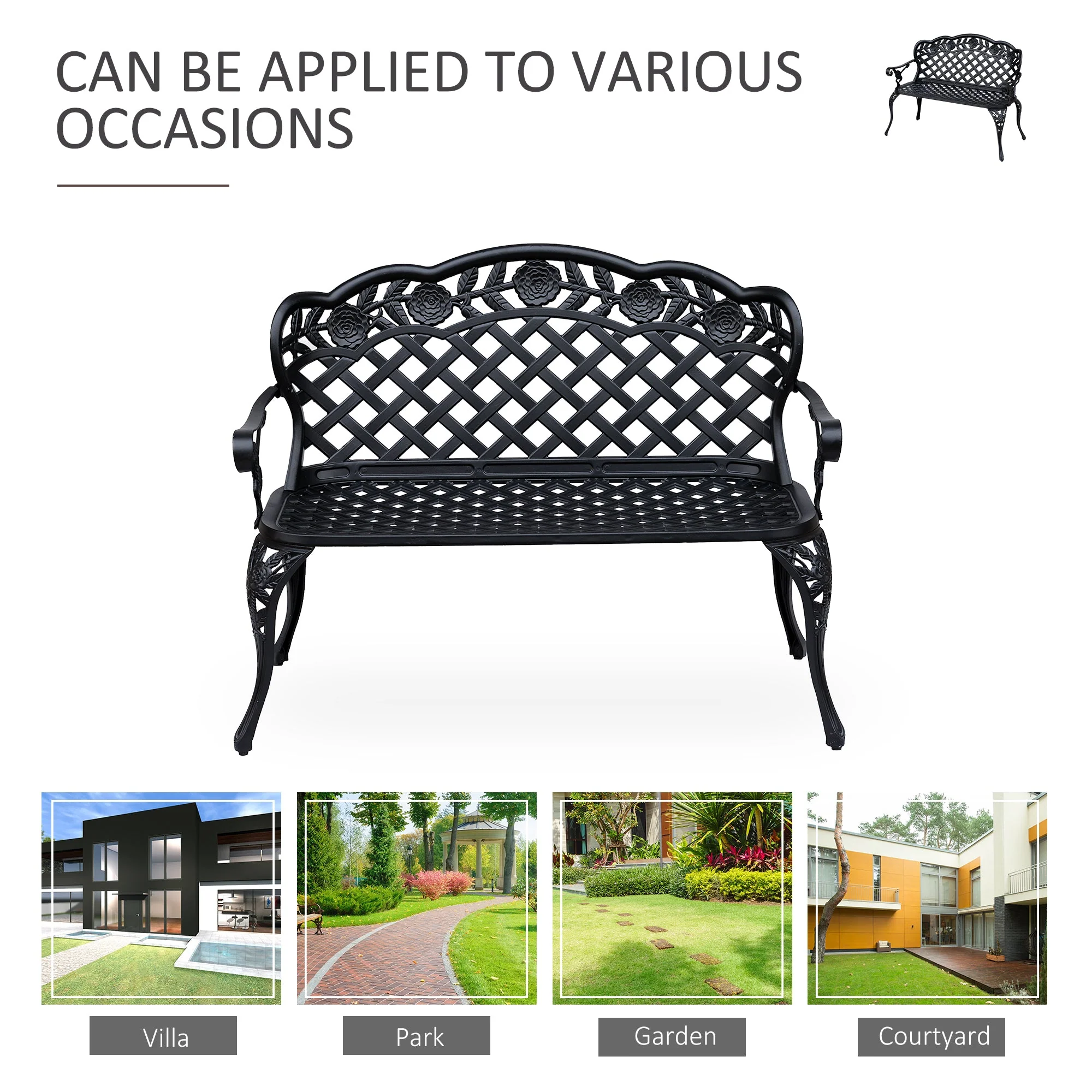 Garden Bench - Image 6