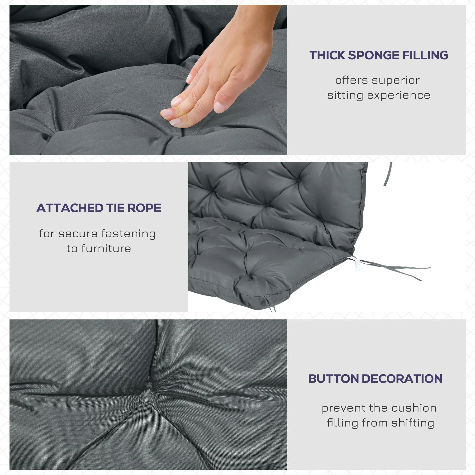 Garden Bench Cushion - Image 6