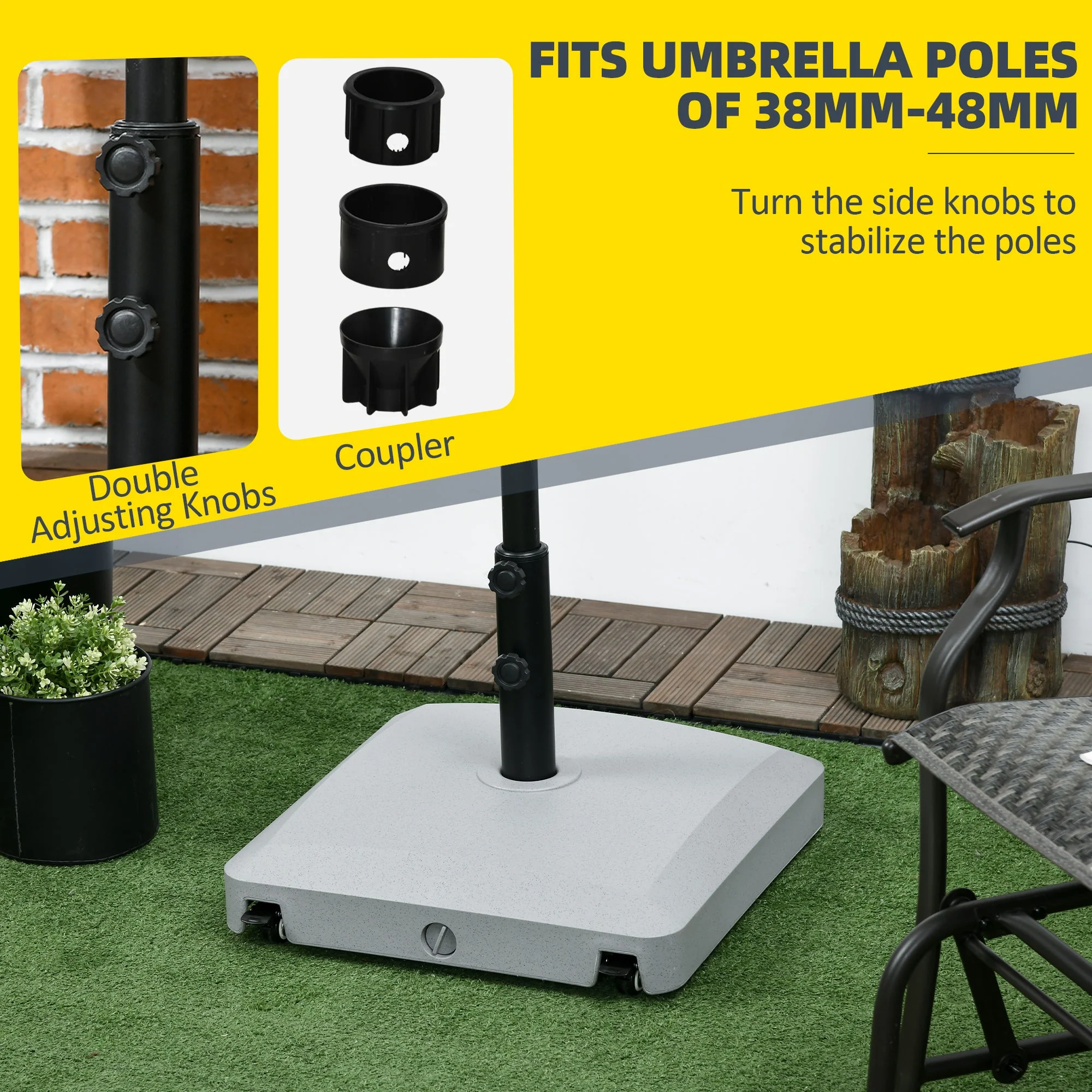 Garden Parasol Base Holder - Image 4