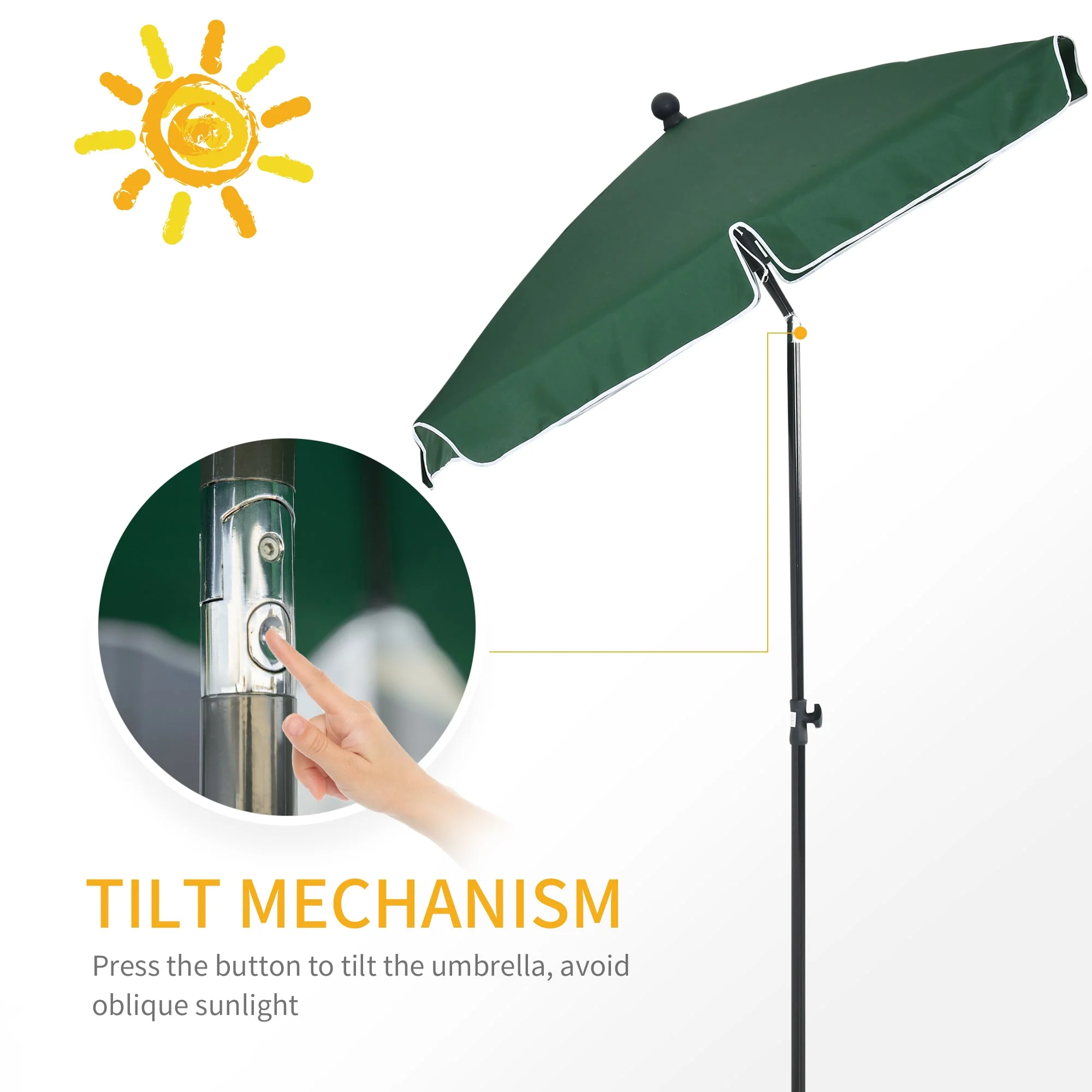Garden Parasol Umbrella - Image 4