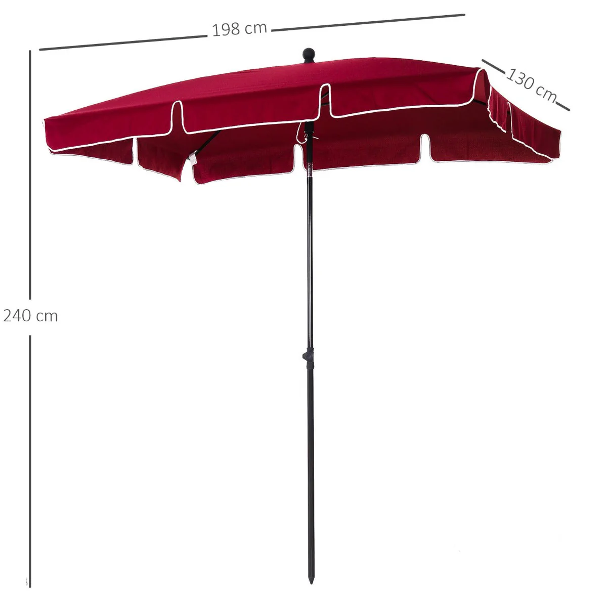Garden Parasol Umbrella - Image 3