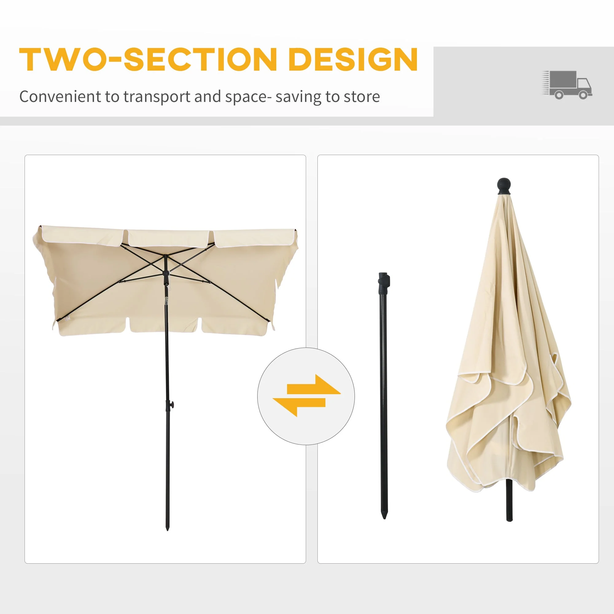 Garden Parasol Umbrella - Image 5