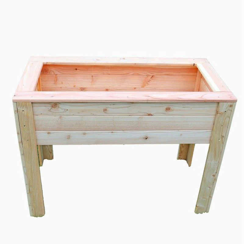 Garden Planter Larch Rectangular Stef by Shire - 80cm - Image 3
