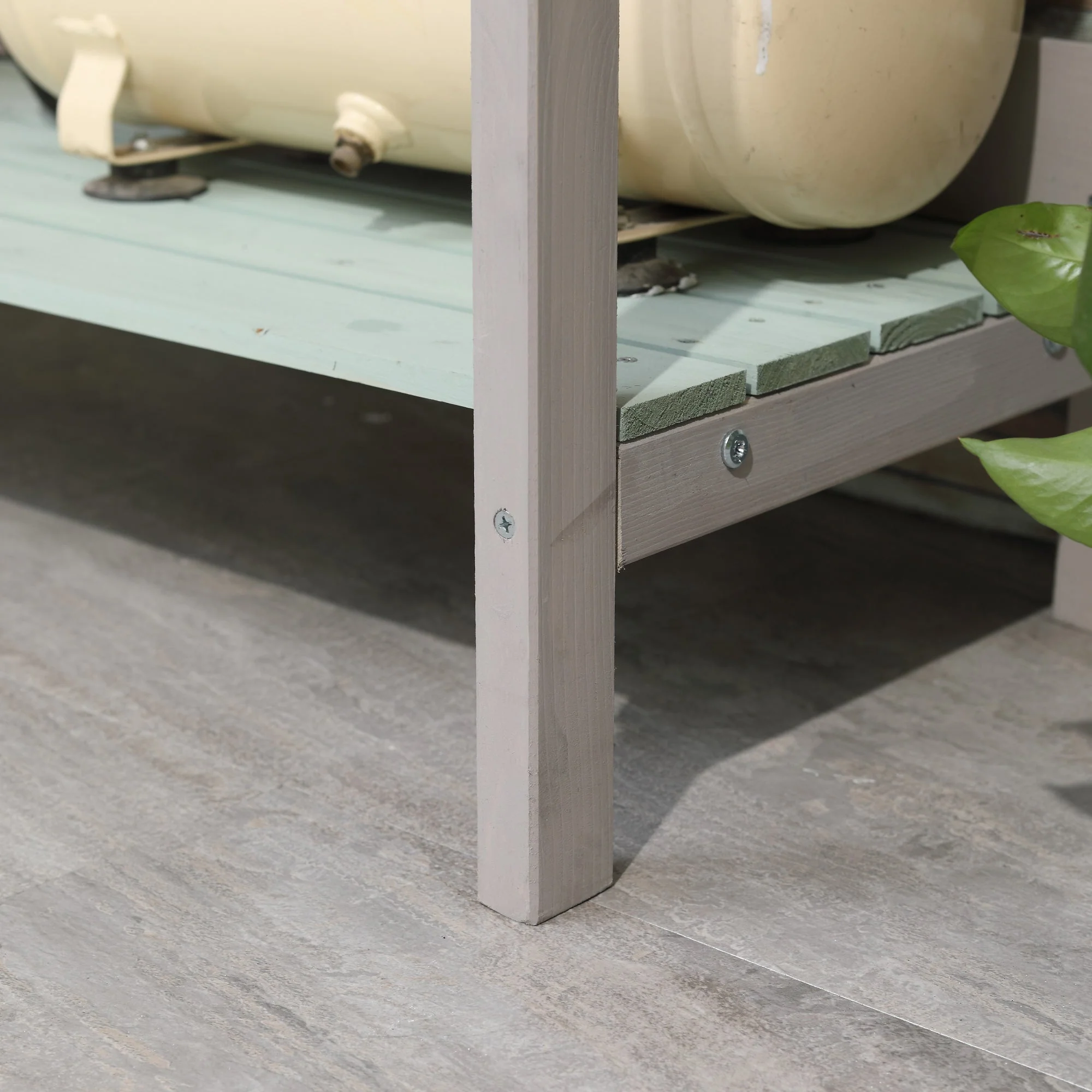 Garden Potting Table with Sink - Image 7