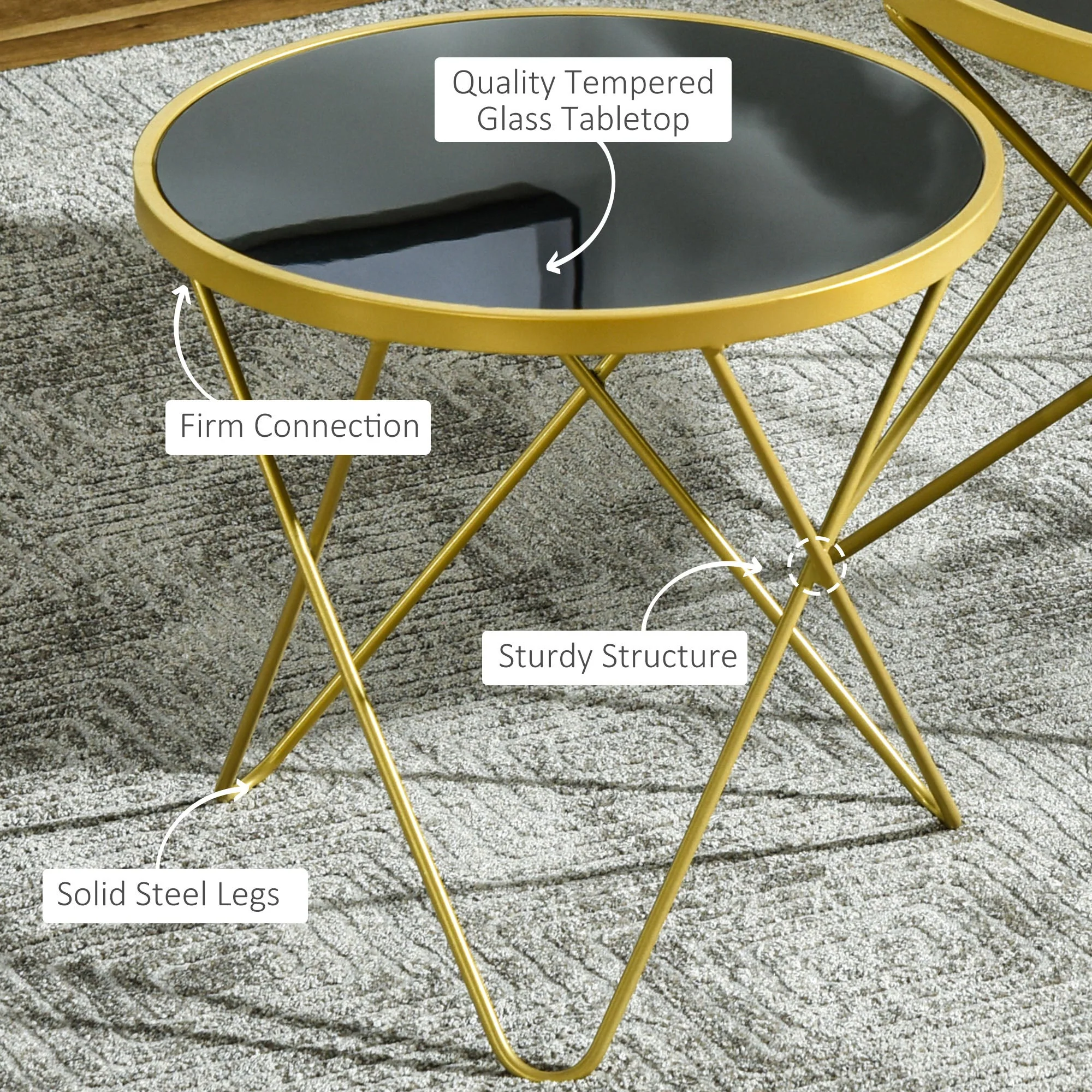 Glass Coffee Table - Image 4