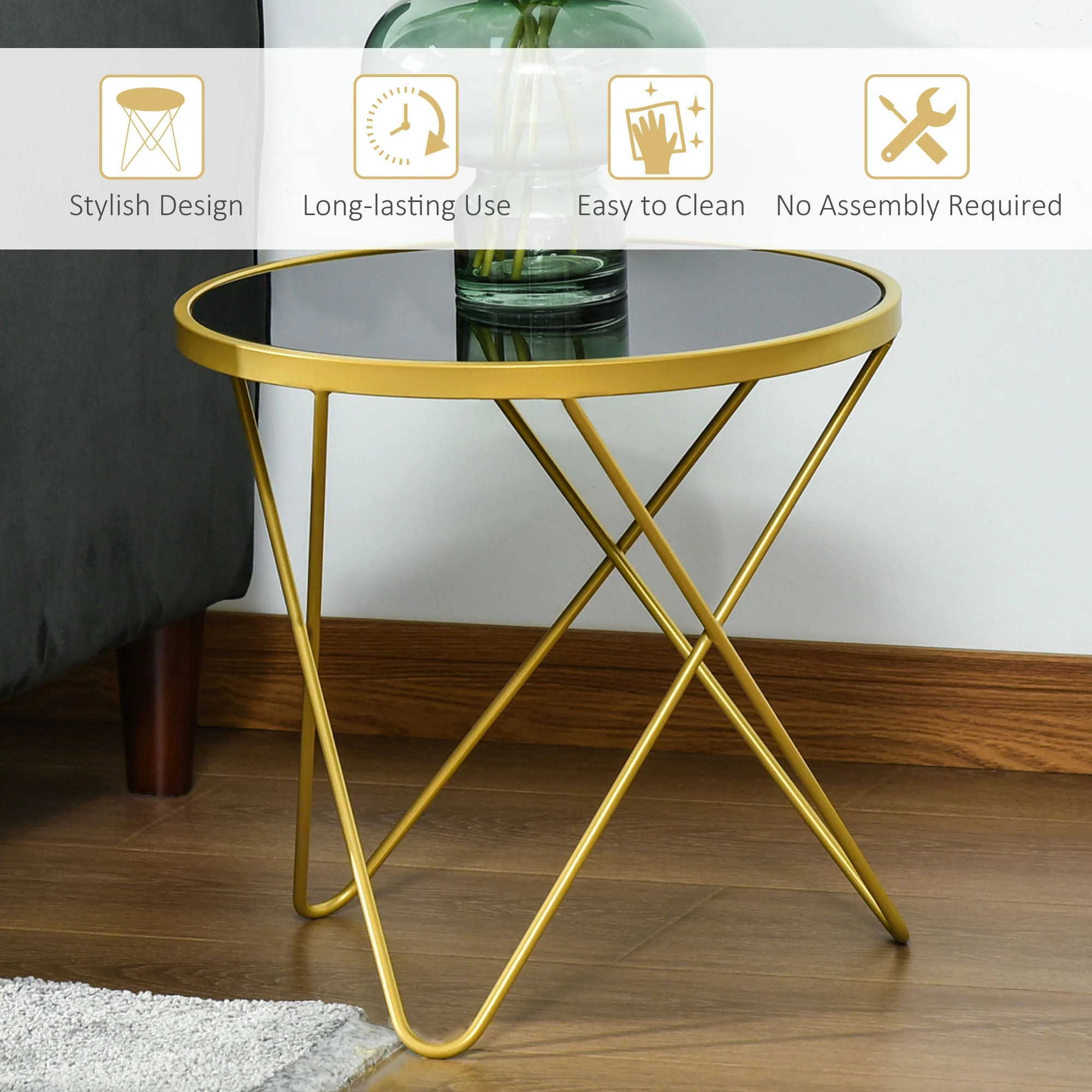 Glass Coffee Table - Image 5