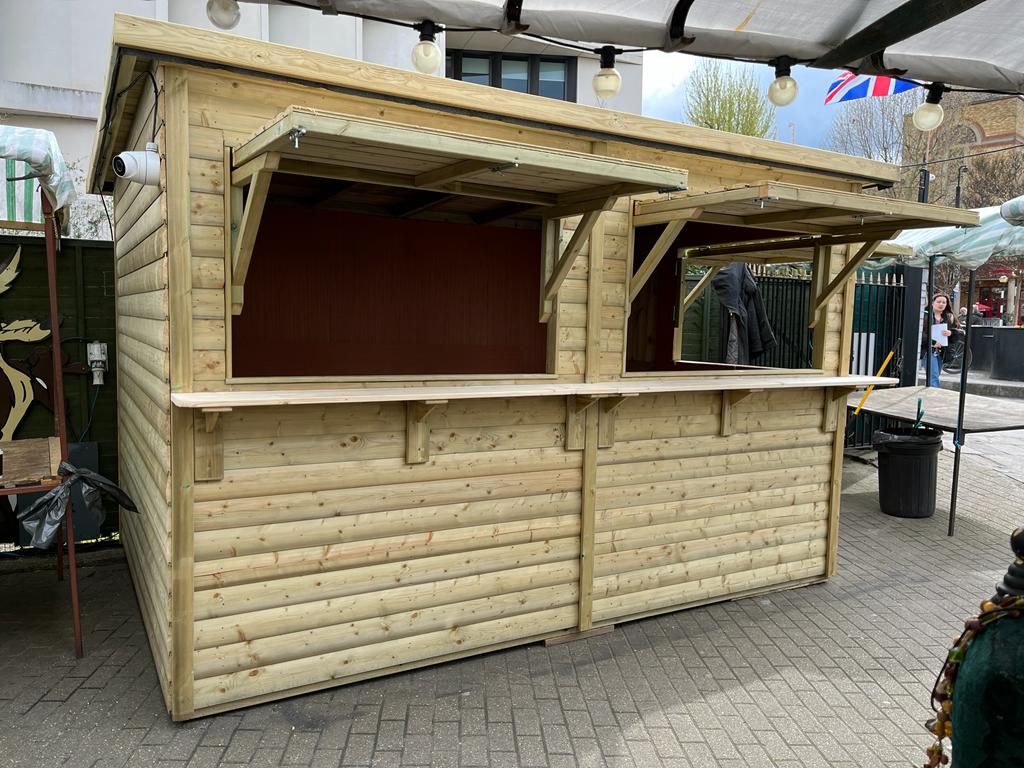 Greenwich Garden Chalet 3.9M wide x 2.8M deep by Churnet Valley - XCH08 - Image 3