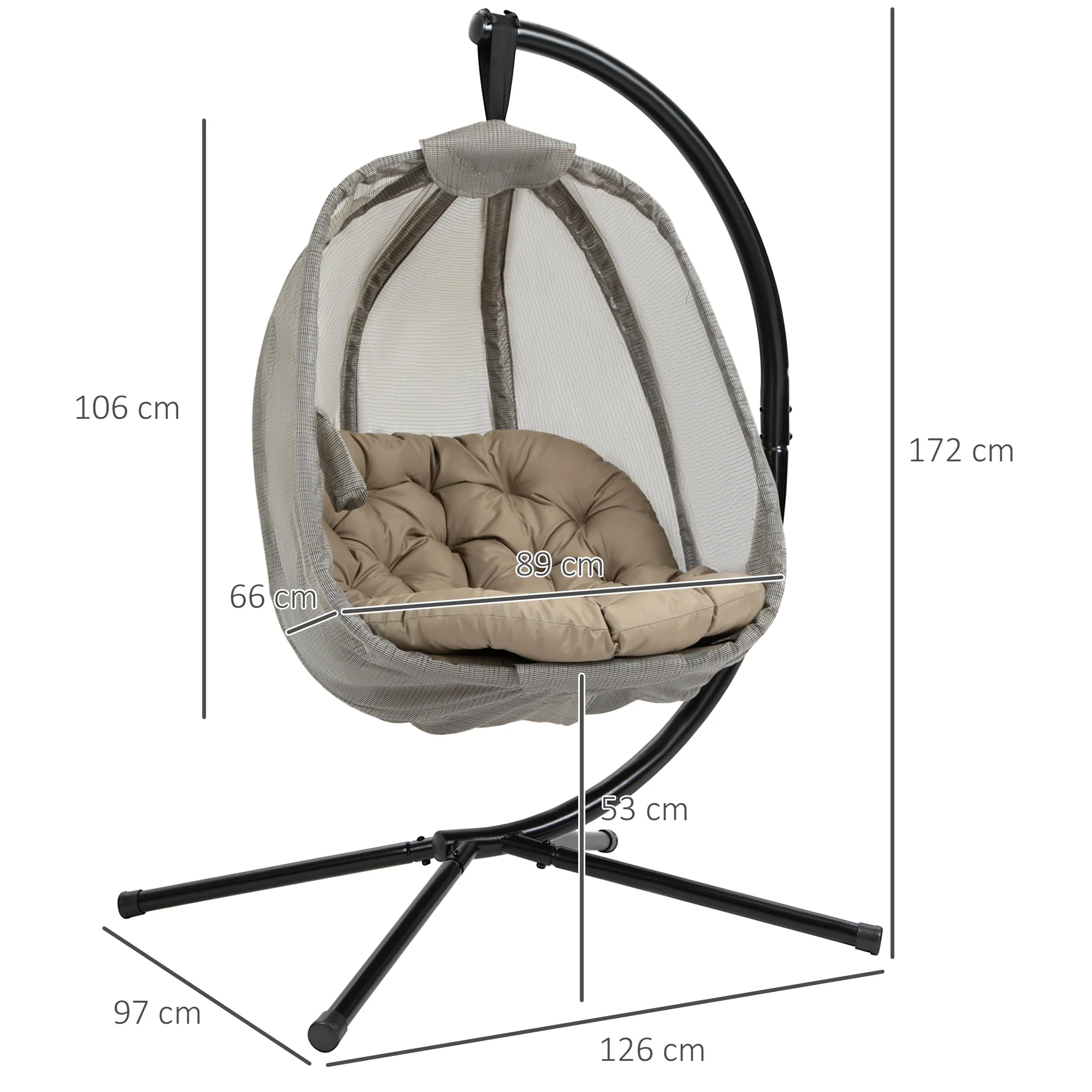 Hanging Egg Chair - Image 3