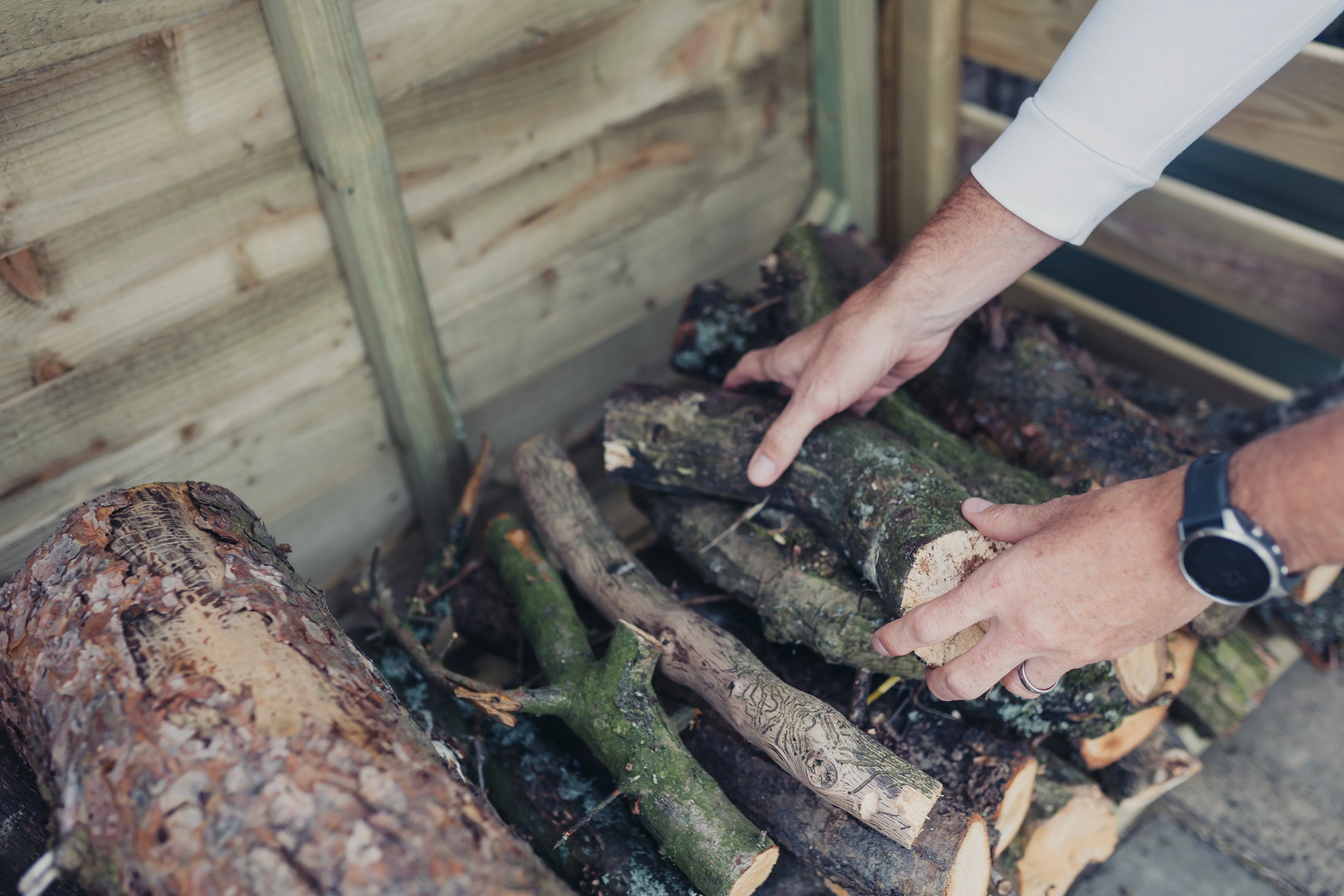 Heavy Duty Garden Log 150cm wide x 60cm deep Store by Churnet Valley - LSOP4X5 - Image 4