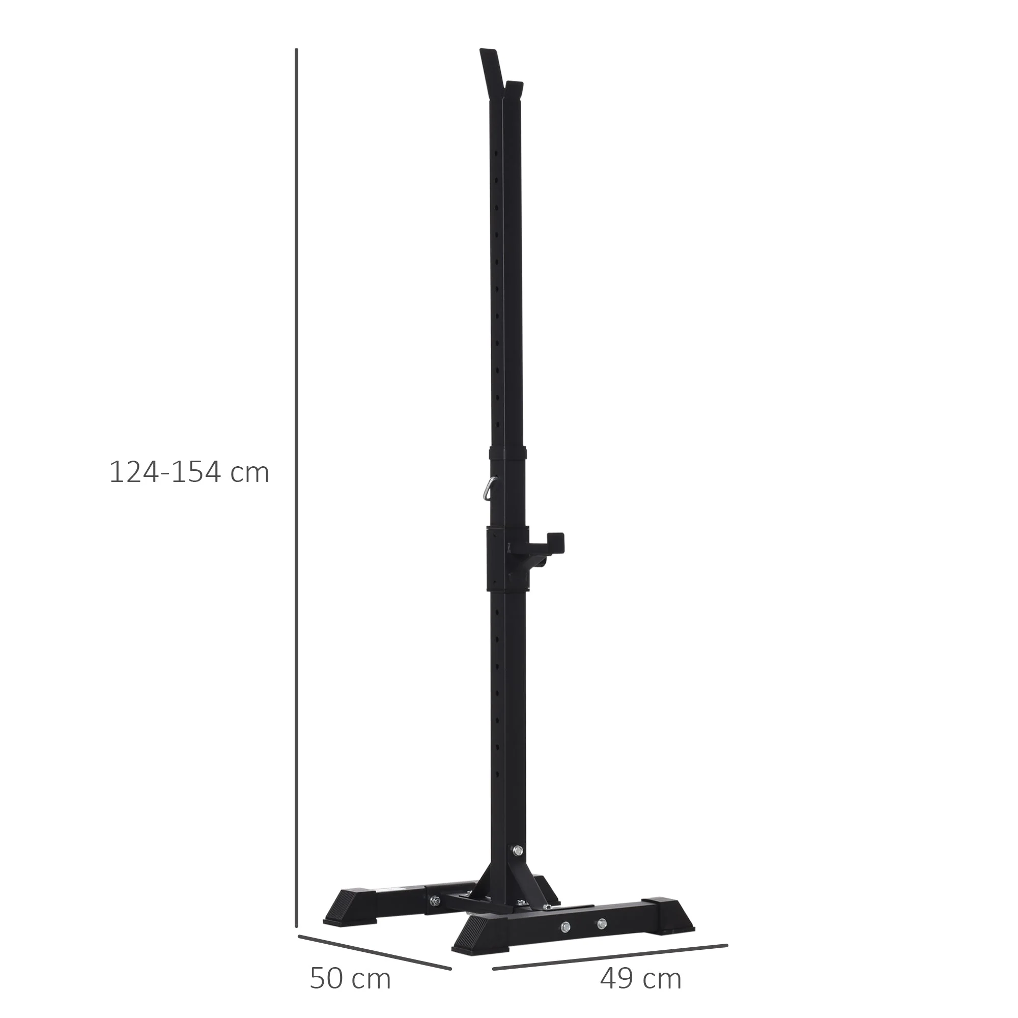 Heavy Duty Weights Bar Barbell Squat Stand Barbell Rack Spotter GYM Fitness Power Rack Holder Bench New - Image 3