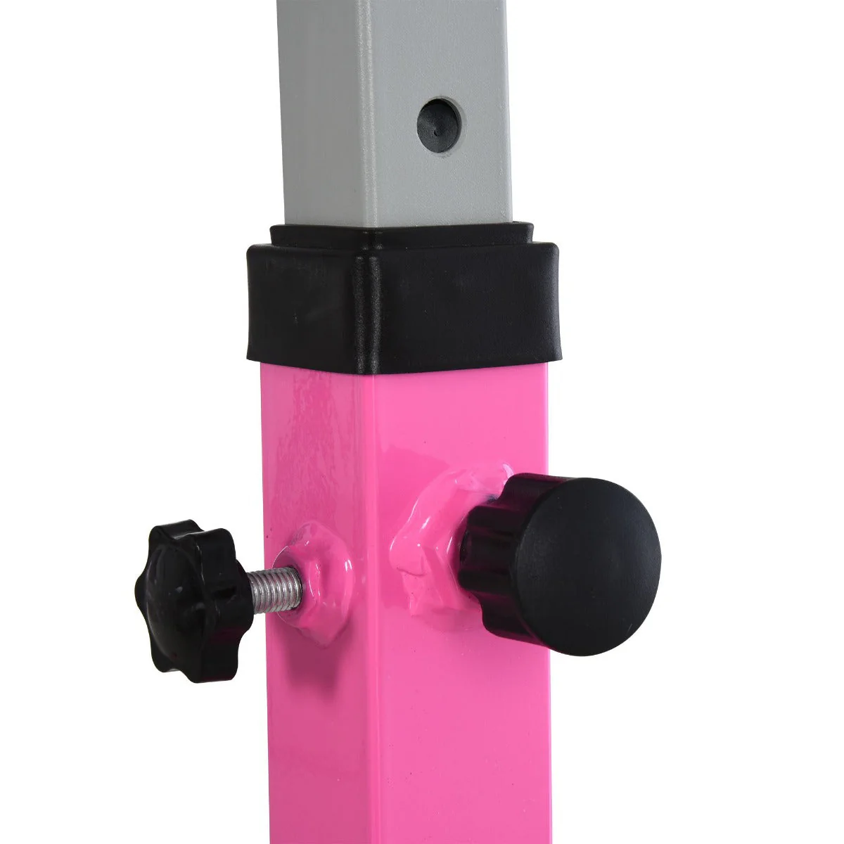 Height Adjustable Gymnastics Horizontal Bar For Kids Home Gym Training Children Junior Kip High Bar Fitness Pink - Image 9