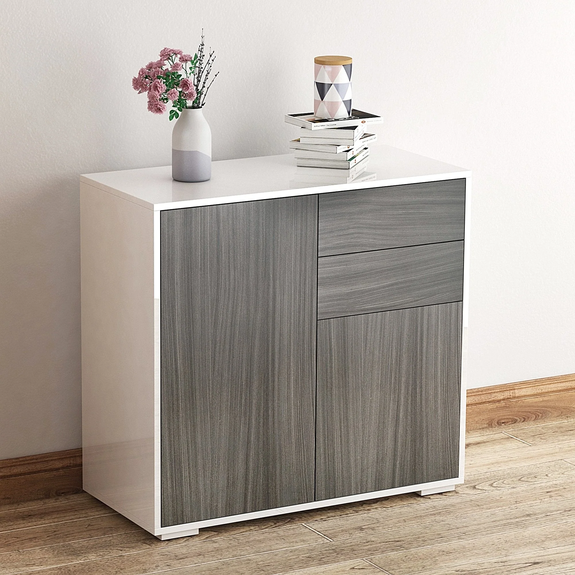 High Gloss Frame Sideboard - Image 2