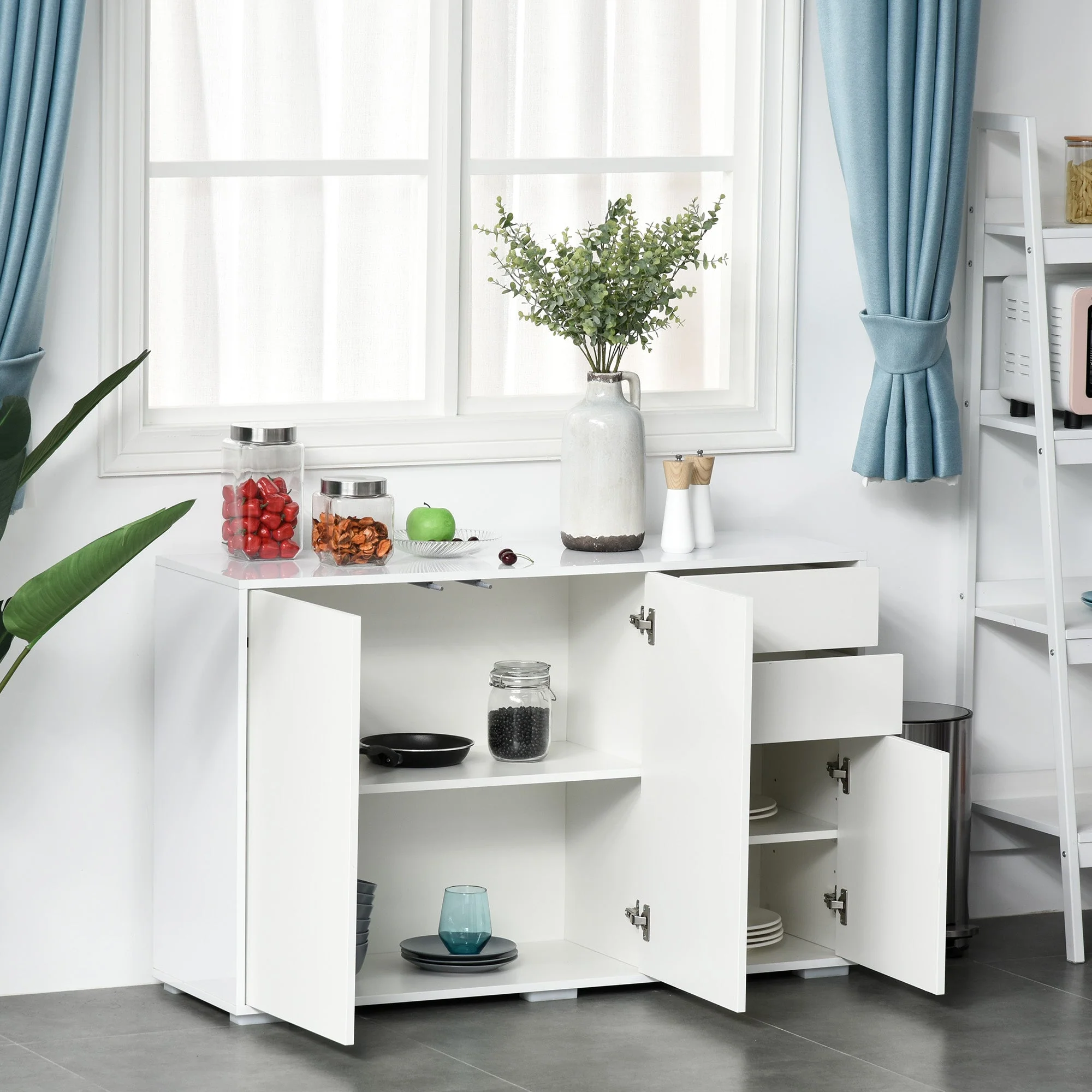 High Gloss Frame Sideboard - Image 4