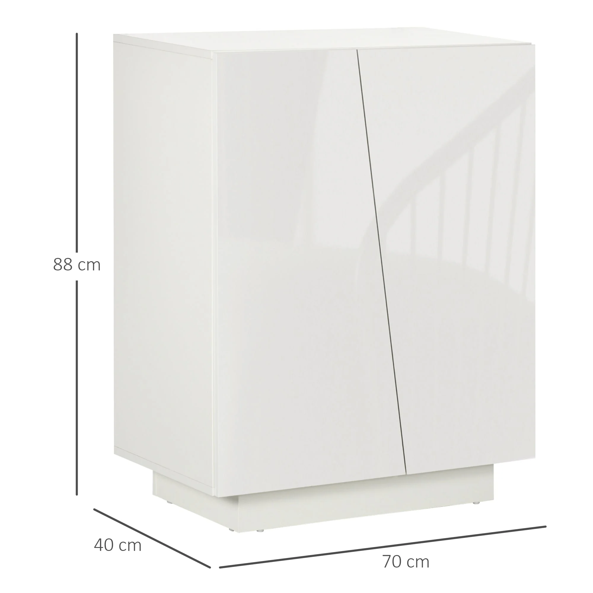 High Gloss Storage Cabinet - Image 3