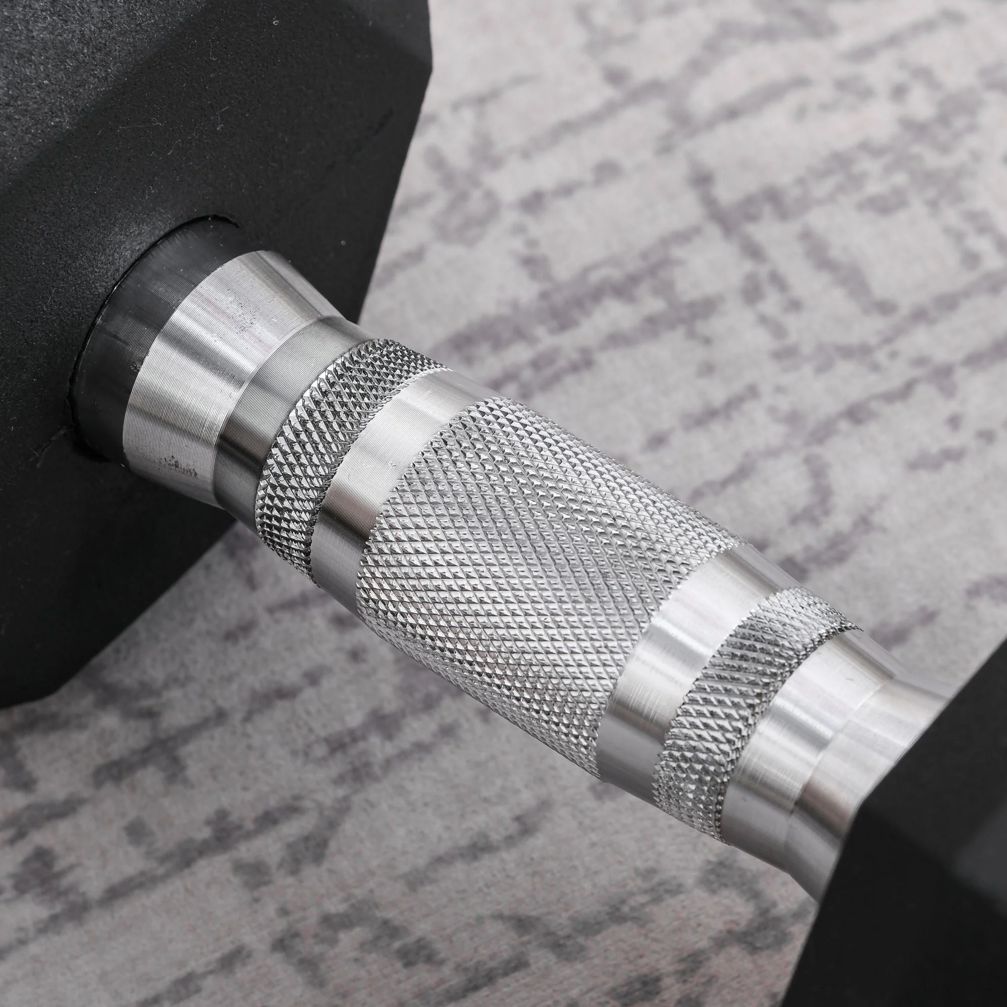 Homcom 12.5KG Single Rubber Hex Dumbbell Portable Hand Weights Dumbbell Home Gym - Image 9
