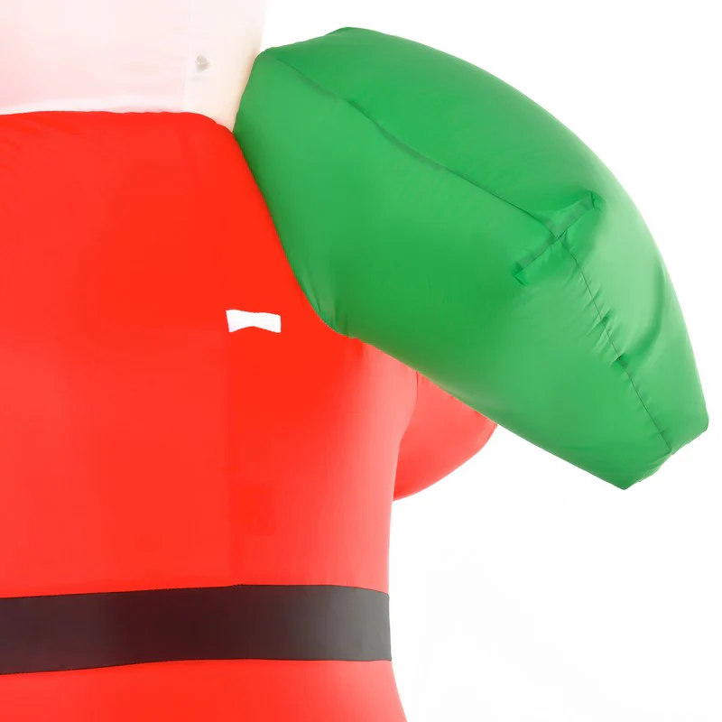 Homcom 2.4m LED Polyester Santa Claus Christmas Inflatable - Image 8
