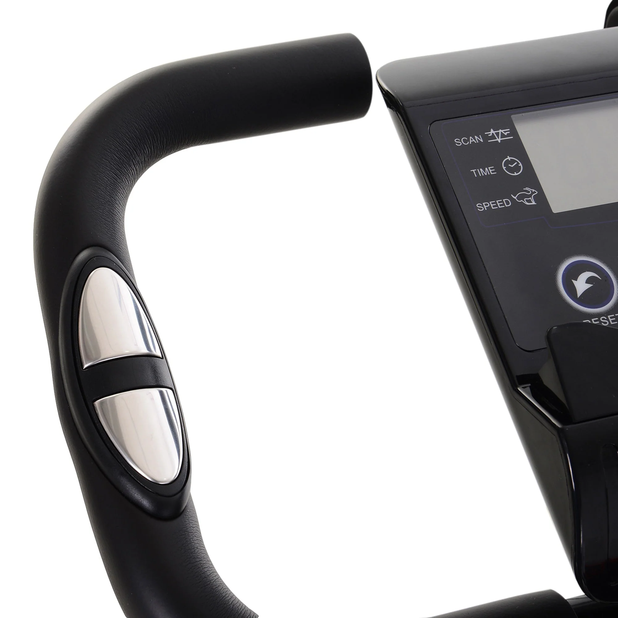 Homcom 2-in-1 Foldable Exercise Bike Recumbent Stationary Bike 8-Level Adjustable Magnetic Resistance with Pulse Sensor LCD Display - Image 8