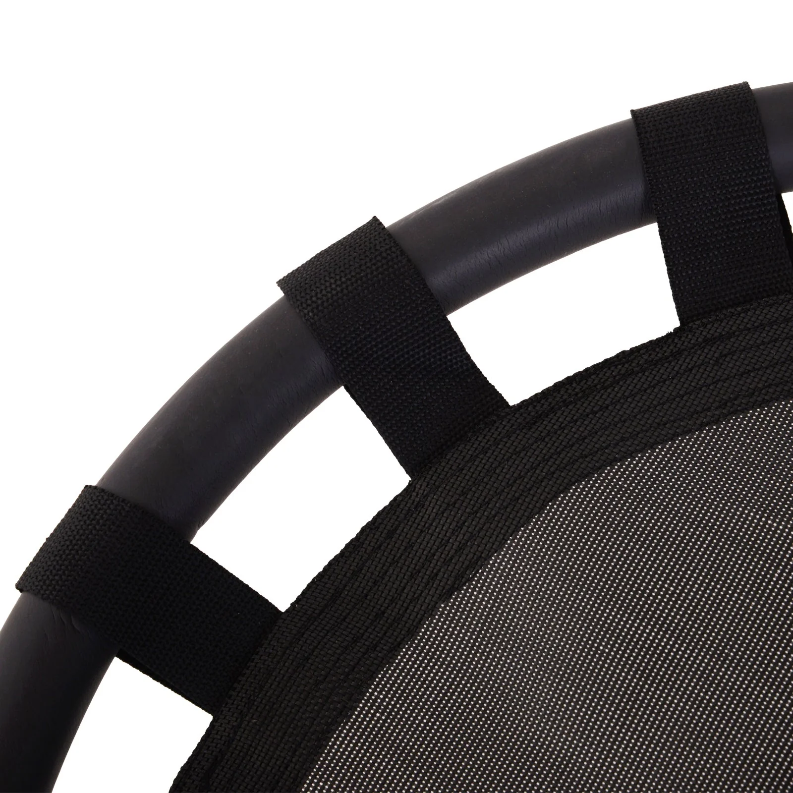 Homcom 23.5 Inch/ 60 cm Kids Nest Swing Seat Round Hanging Tree Metal Frame Backyard Playground Outdoor Garden Backyard Play Toy Black - Image 7