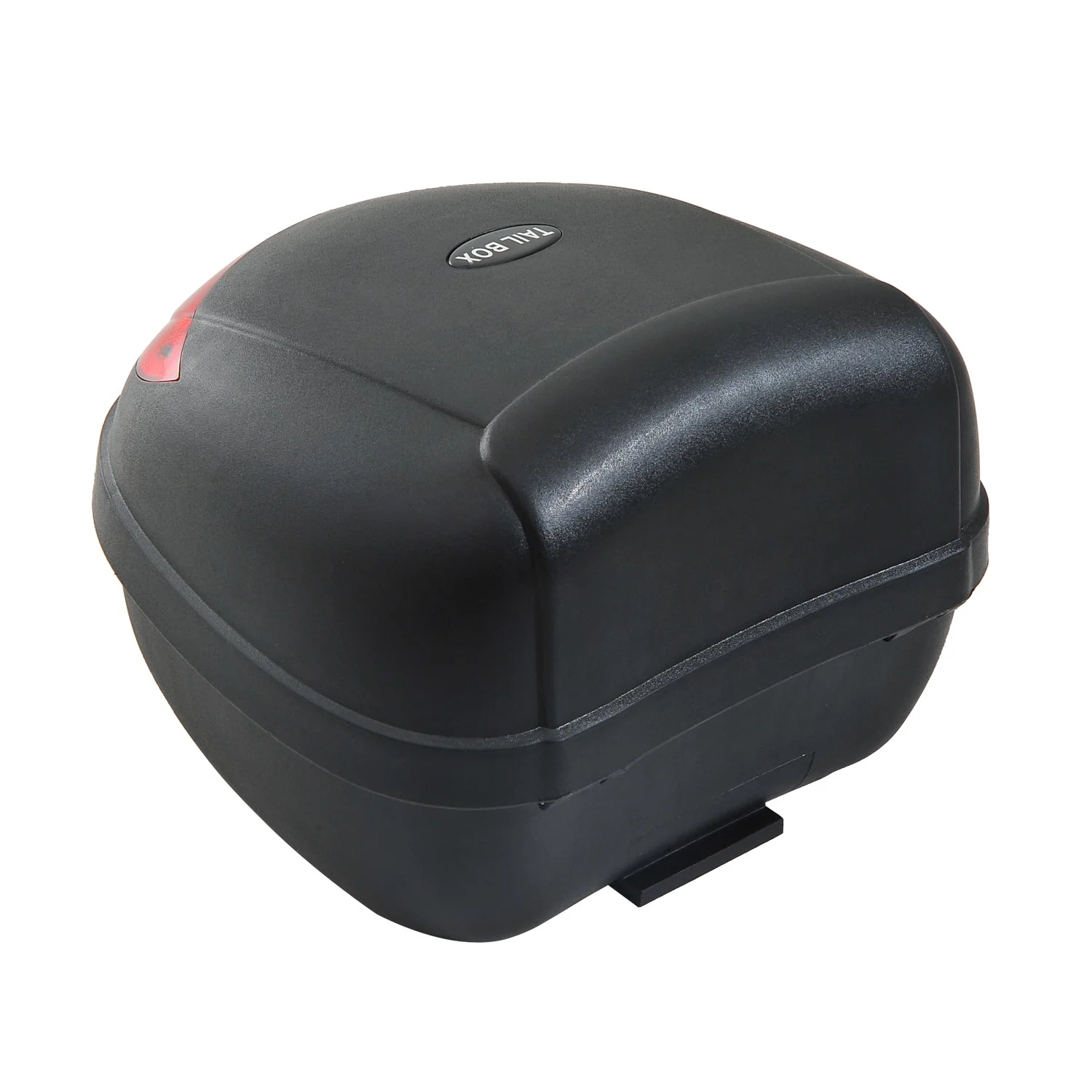 Homcom 24 L Motorcycle Luggage Case Withreflectors-Black/Red - Image 7