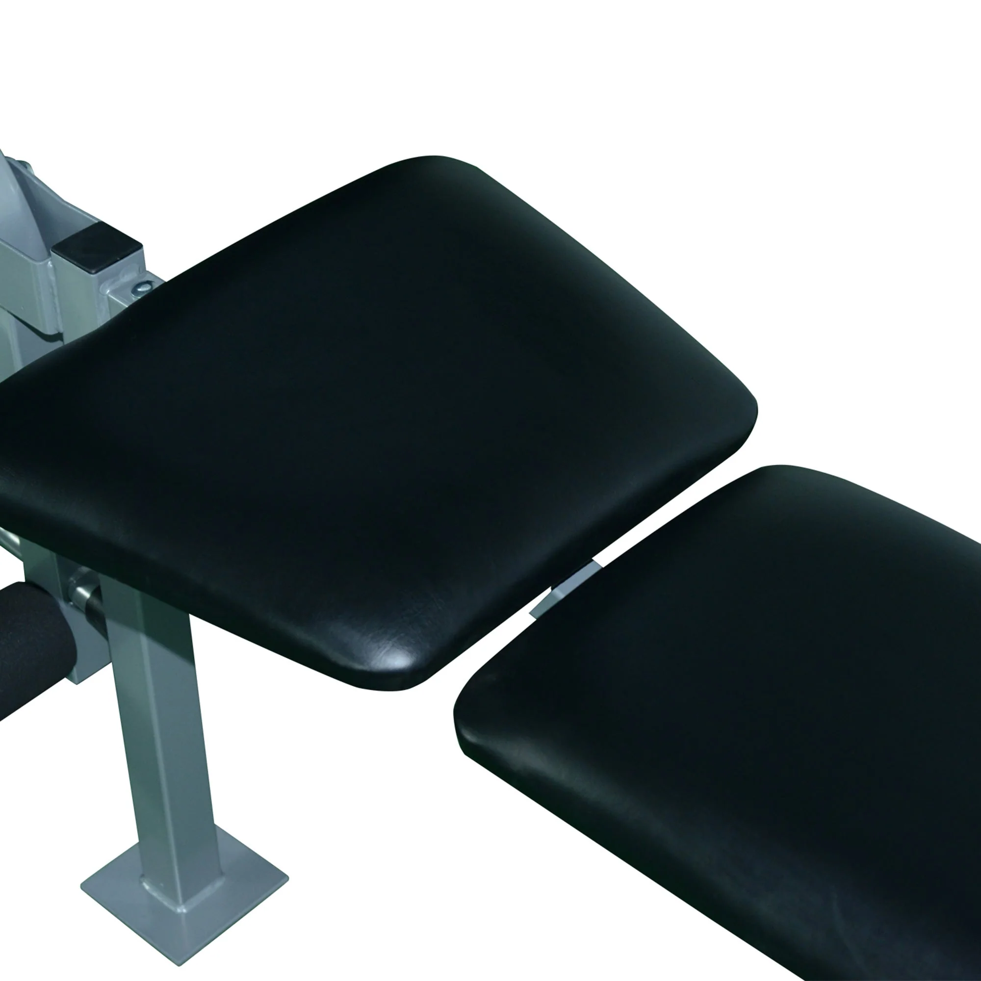 Homcom 4-Levels Adjustable Weight Bench Fitness Equipment with Barbell Rack-Black - Image 8