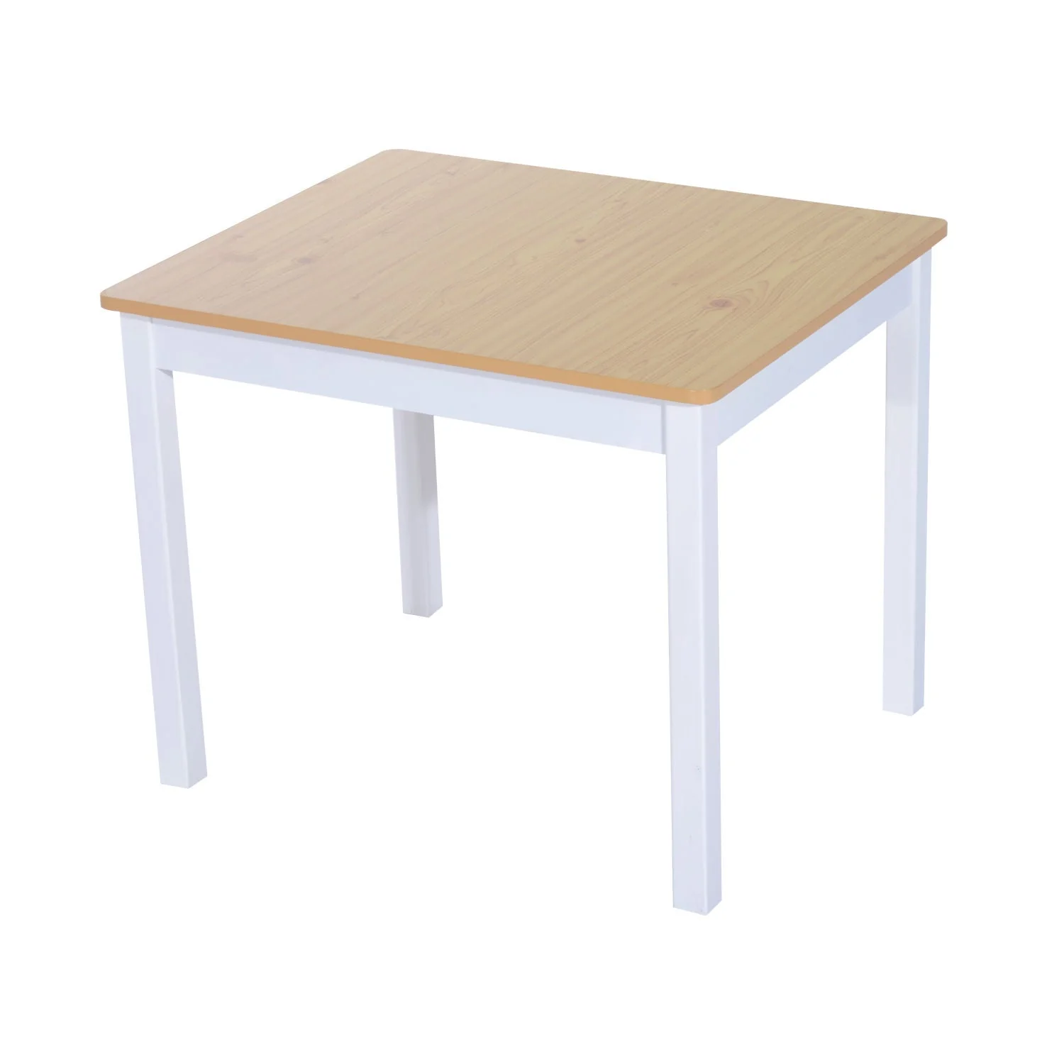 Homcom 4-Piece Kids Table And Chair Set With 2 Wooden Chairs - Image 8