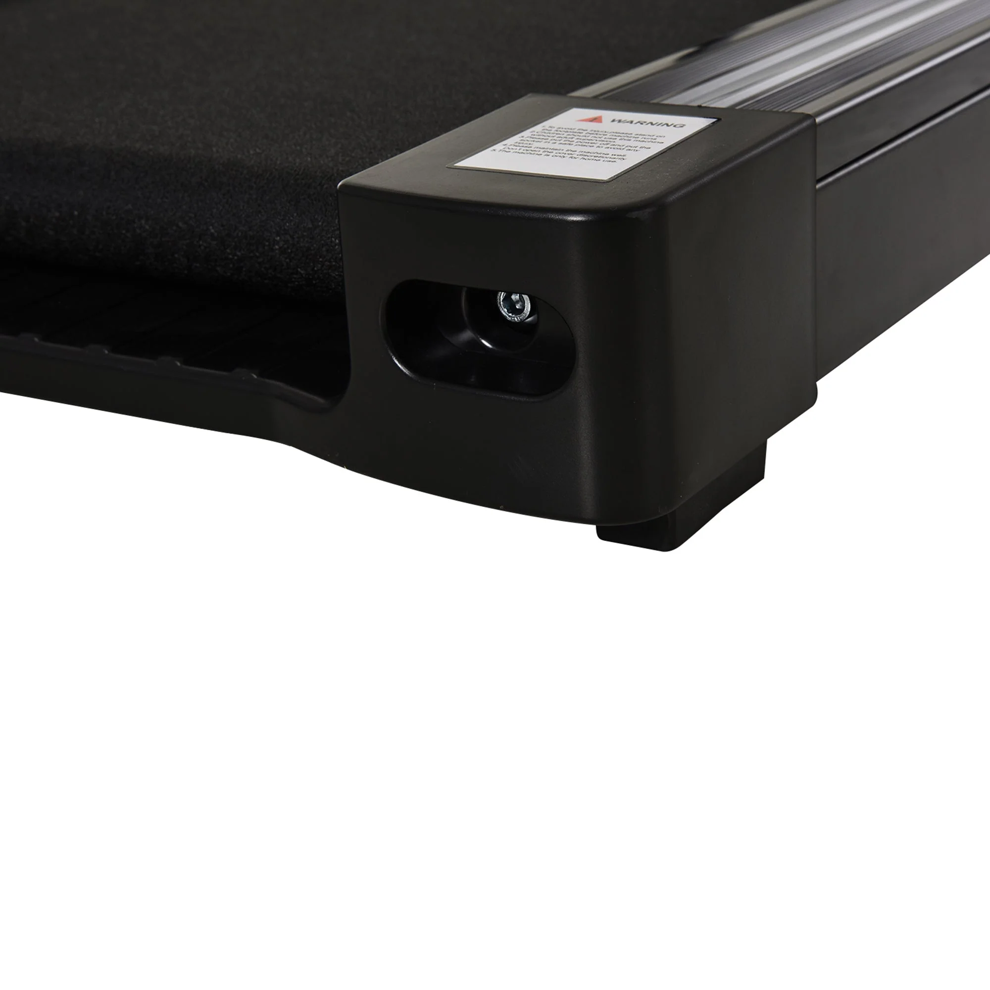 Homcom 600W Foldable Steel Motorised Treadmill Running Machine W/Safety Button - Image 9