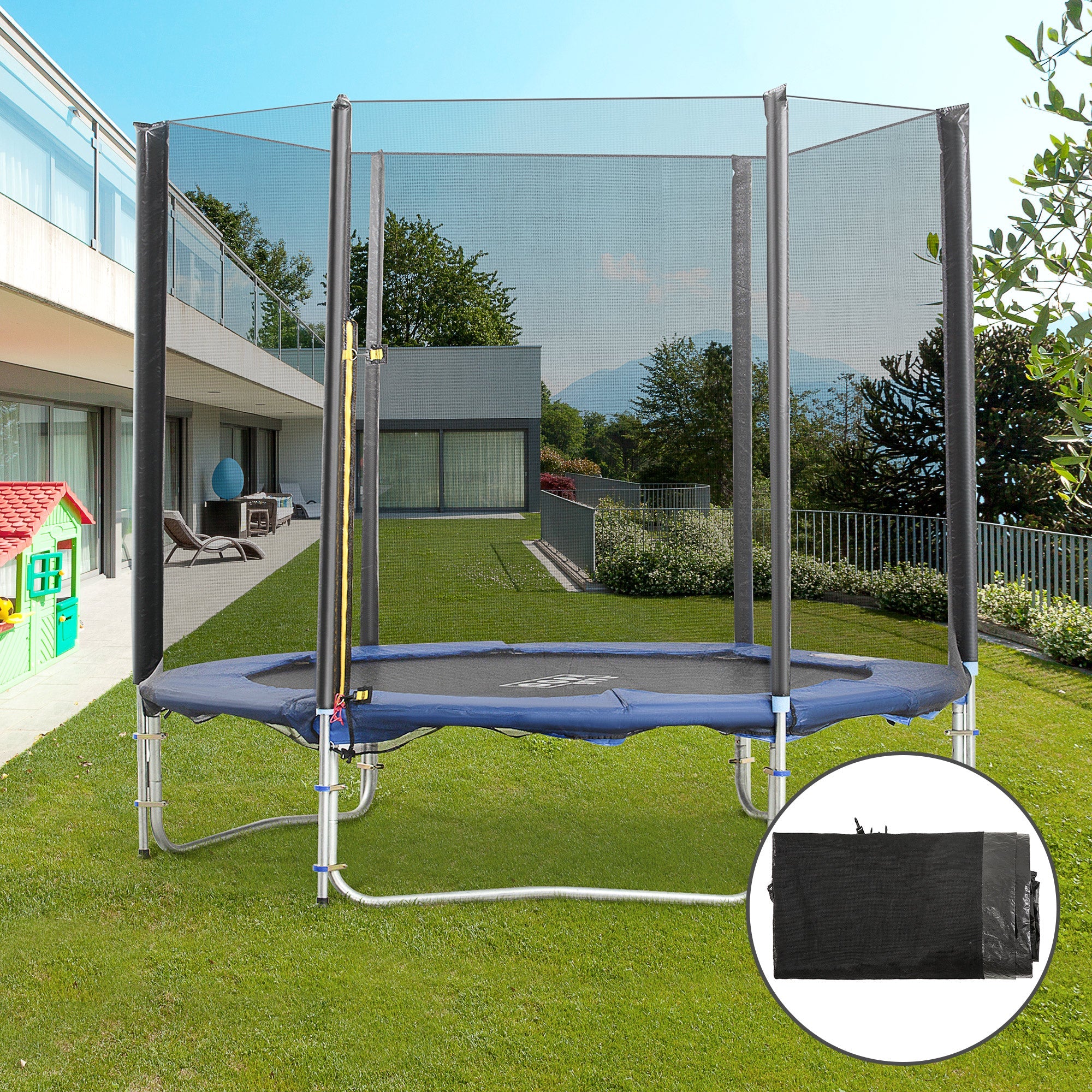Homcom 8ft Trampoline Replacement Net - Image 2