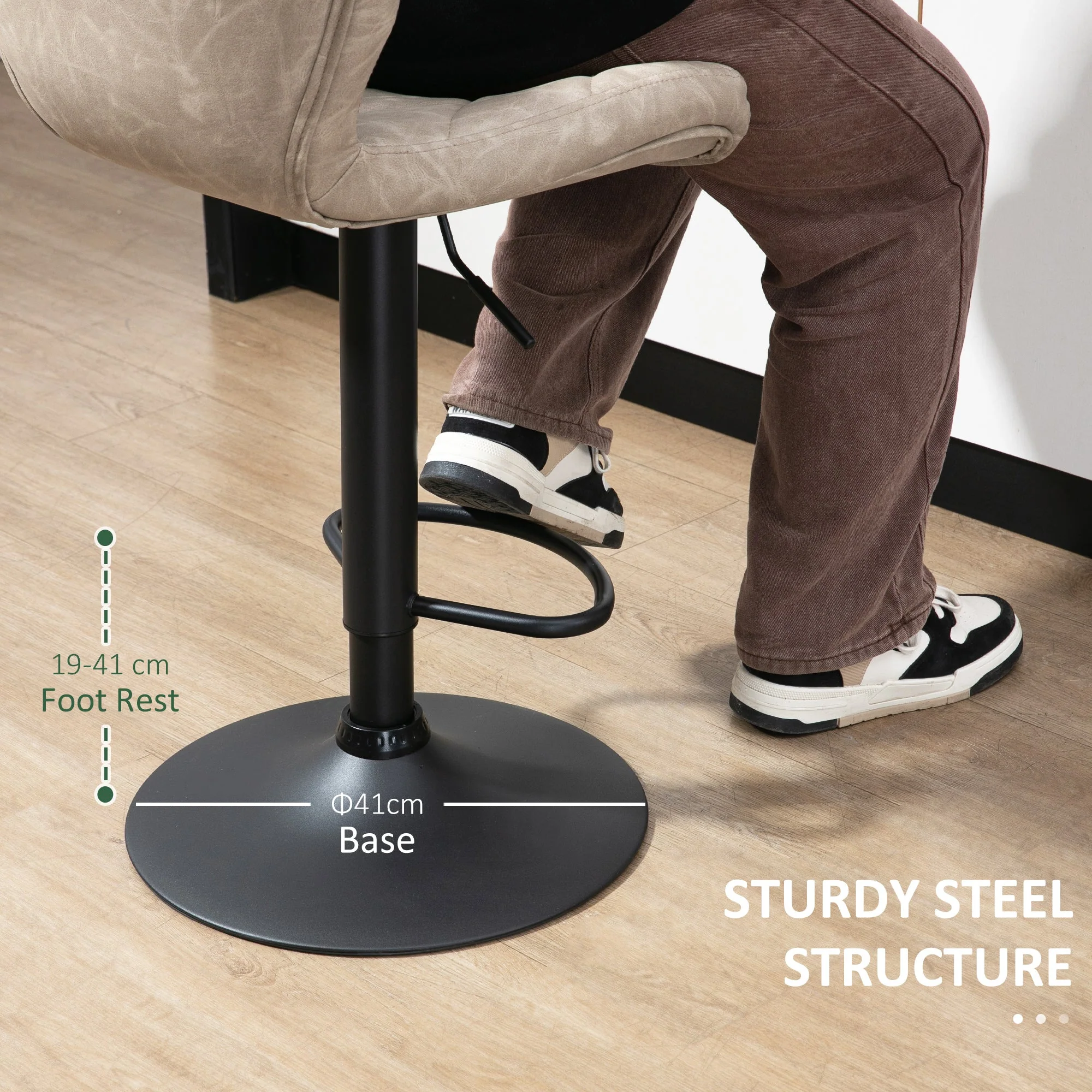 Homcom Bar Stools - Image 7