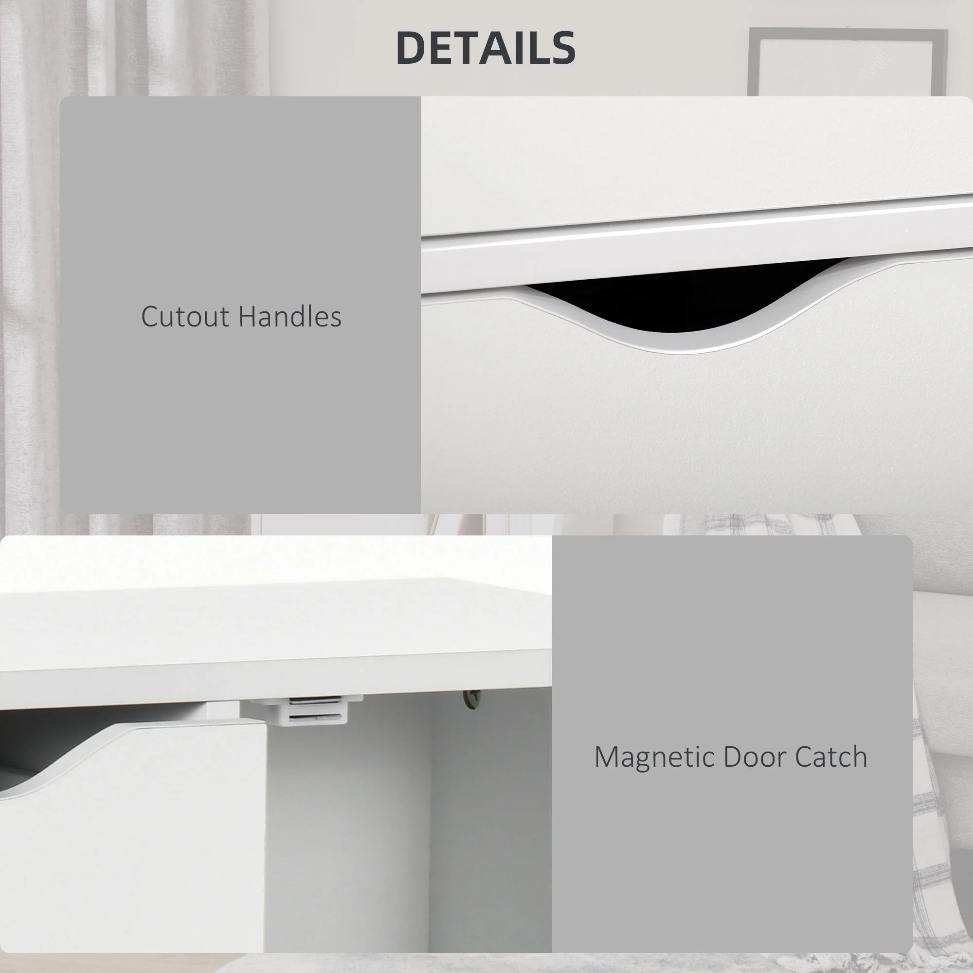 Homcom Bathroom Cabinet - Image 6