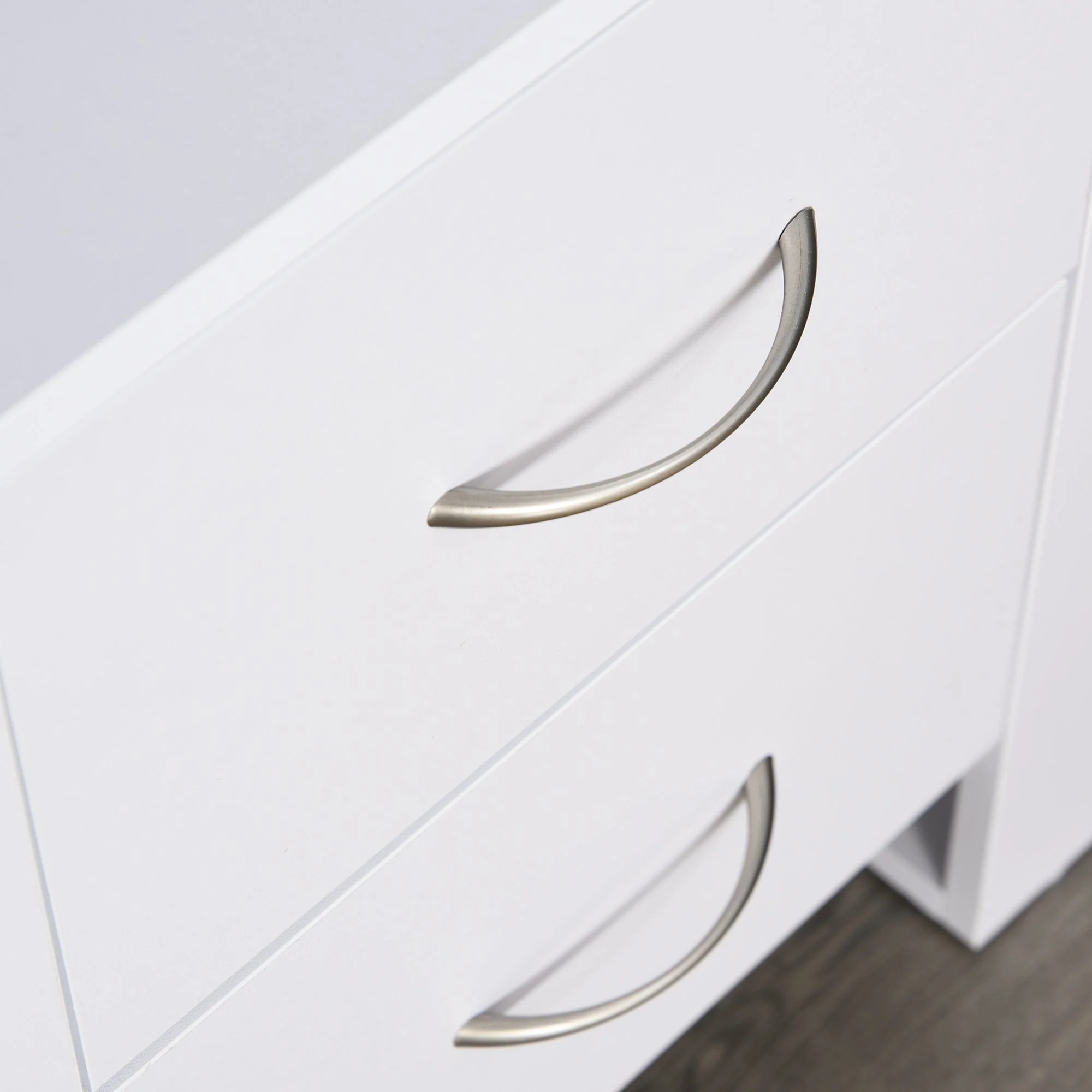 Homcom Bedside Table With 2 Drawers - Image 6