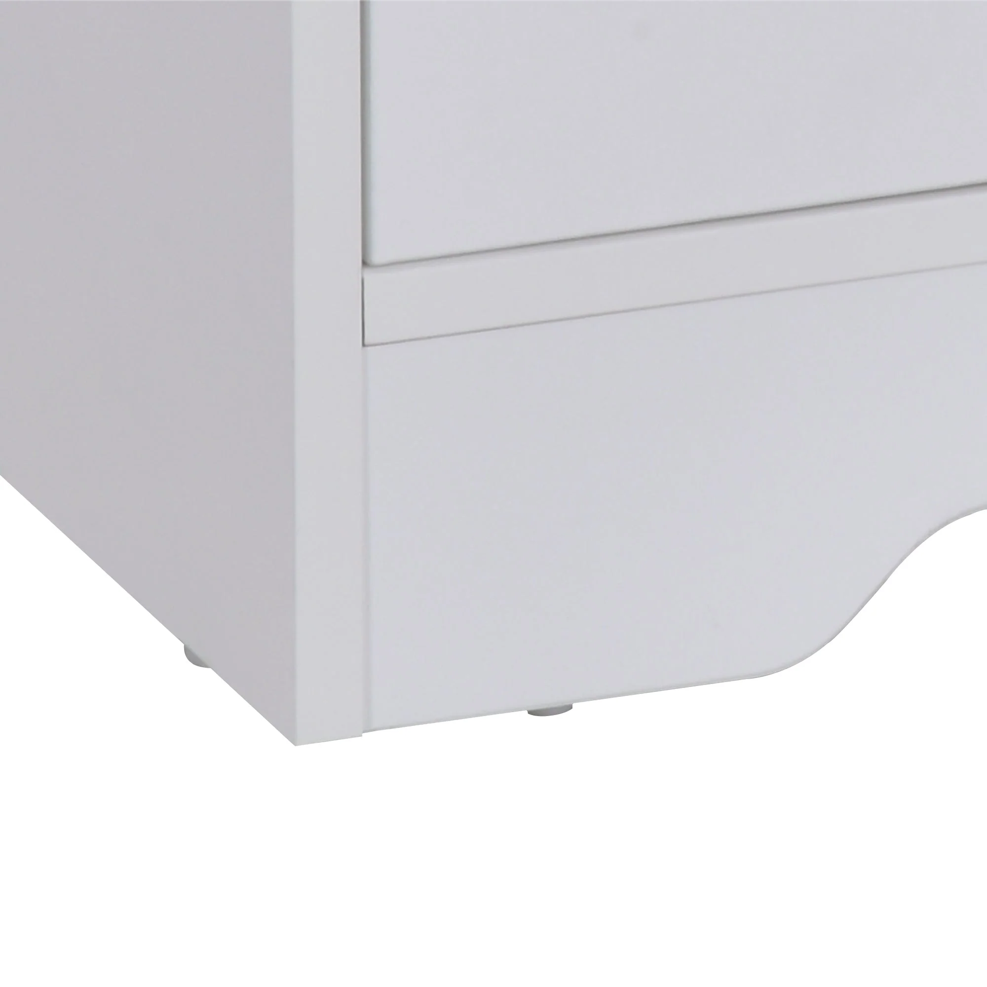 Homcom Boxy Tv Stand With Wood-Effect Table Top - Image 9