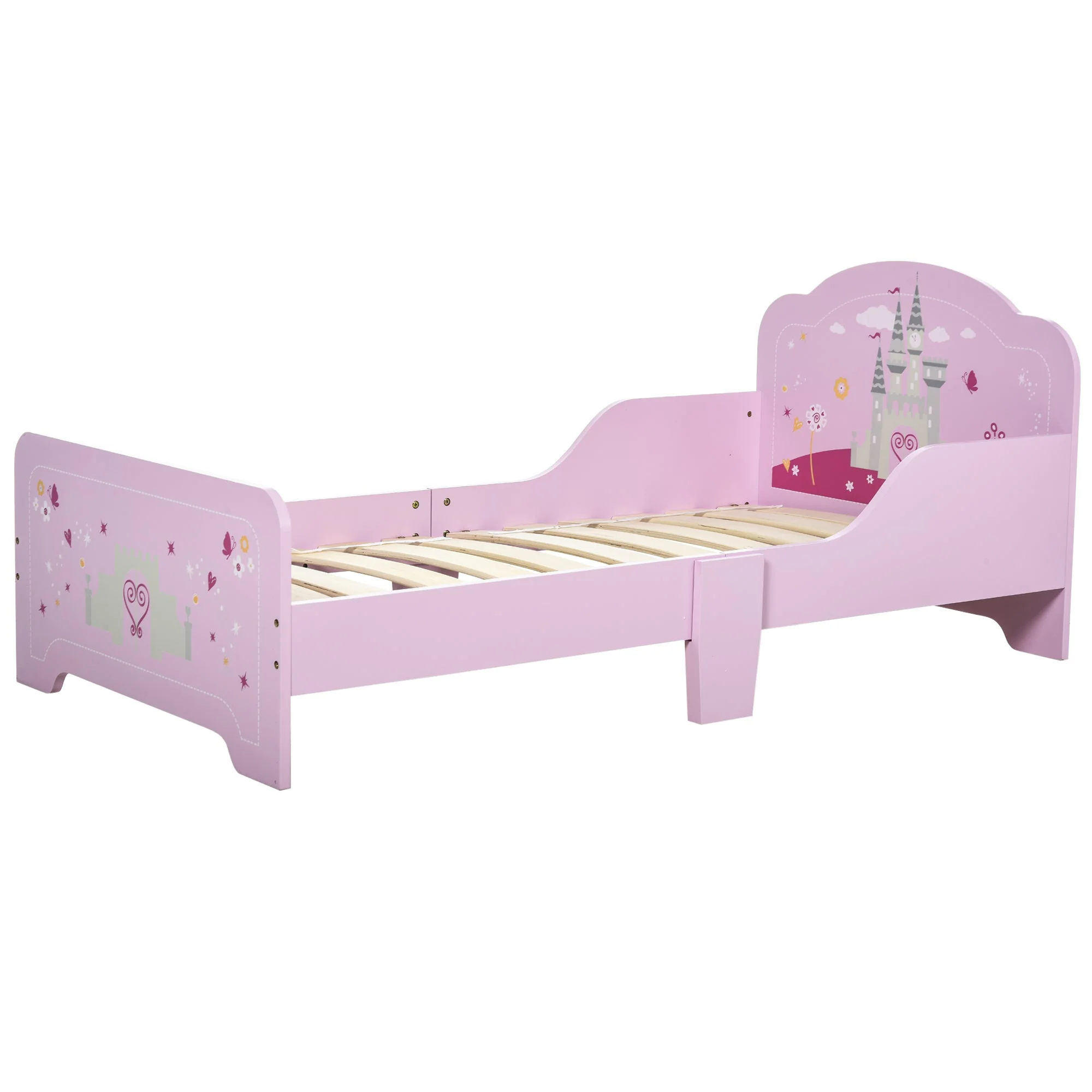 Homcom Castle-Designed Kids Single Bed - Image 8
