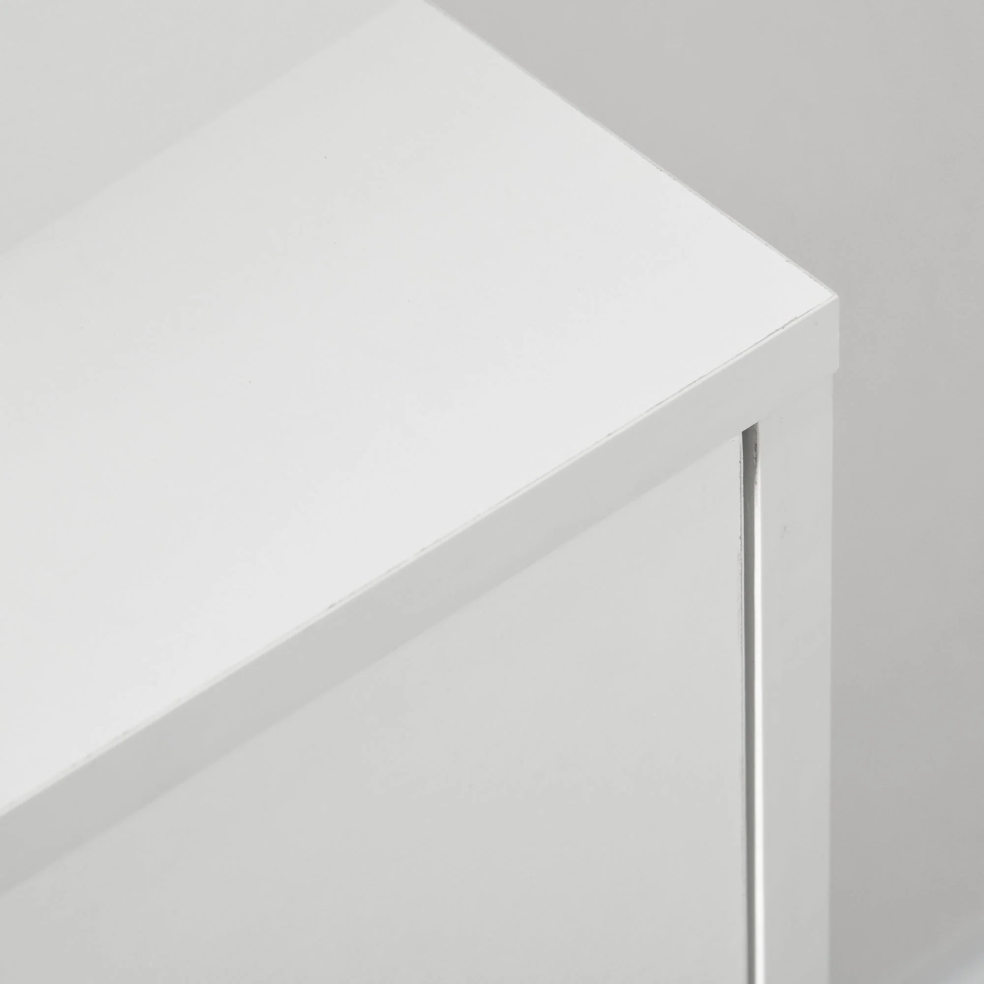 Homcom Chest Of Drawers 3-Drawer Storage Organiser Unit With Wood Legs For Bedroom Living Room White - Image 7