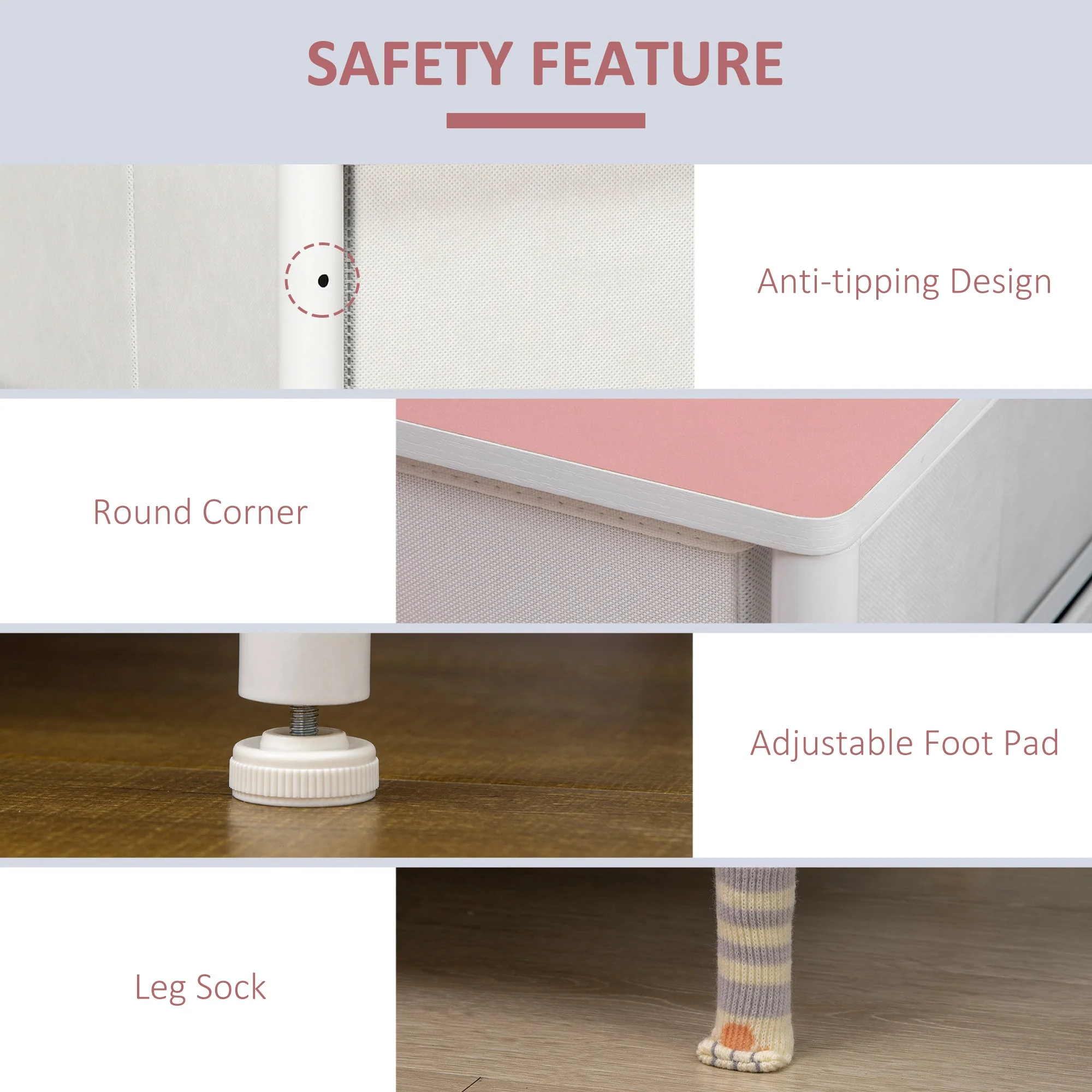 Homcom Chest Of Drawers - Image 5