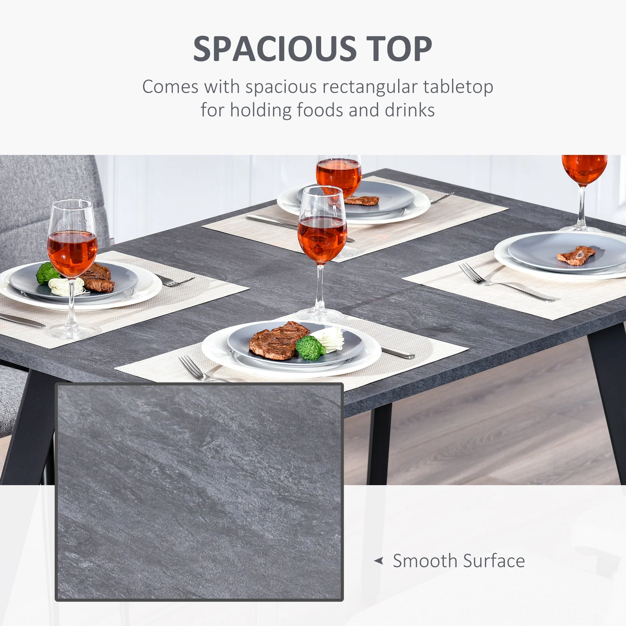 Homcom Dining Table - Image 4