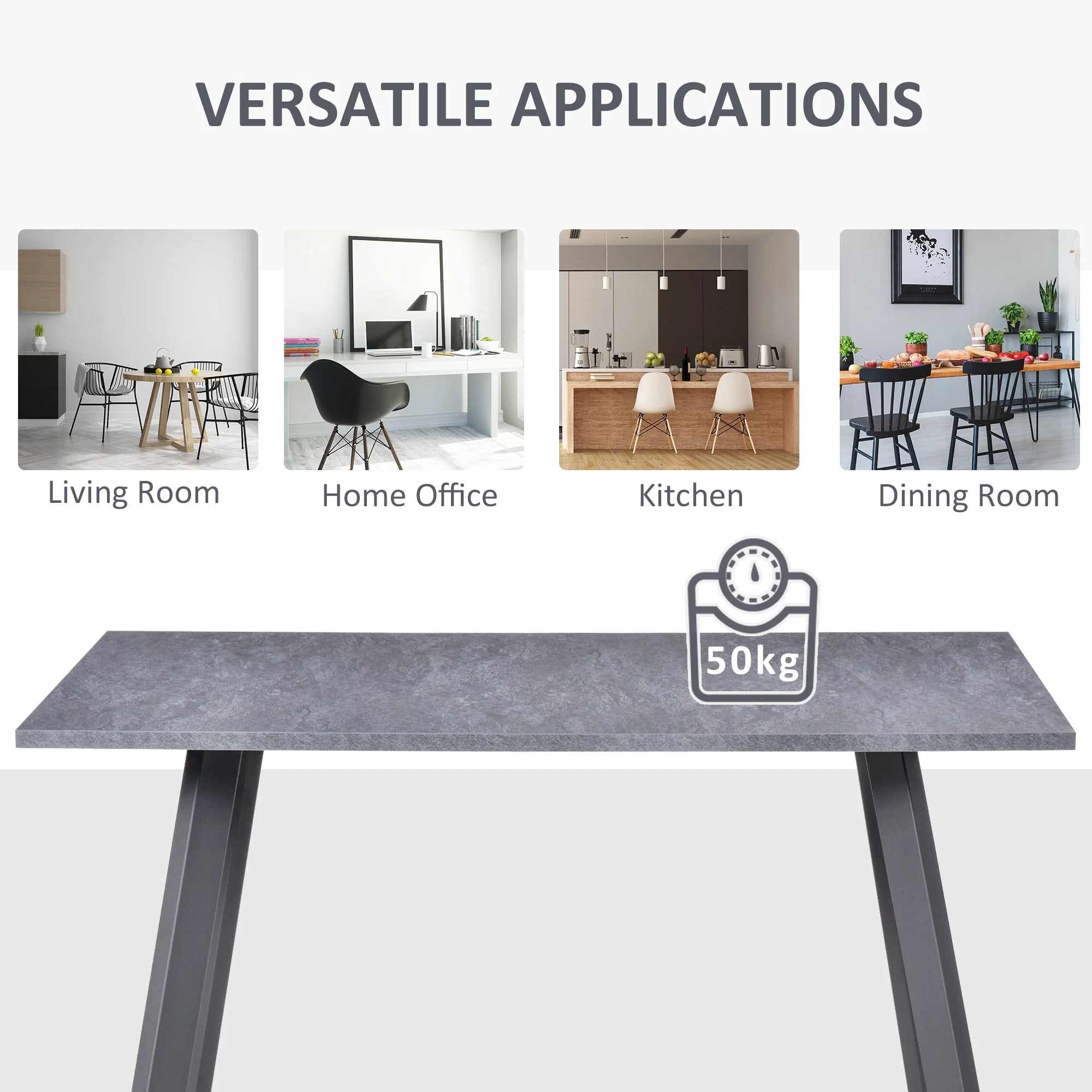 Homcom Dining Table - Image 5