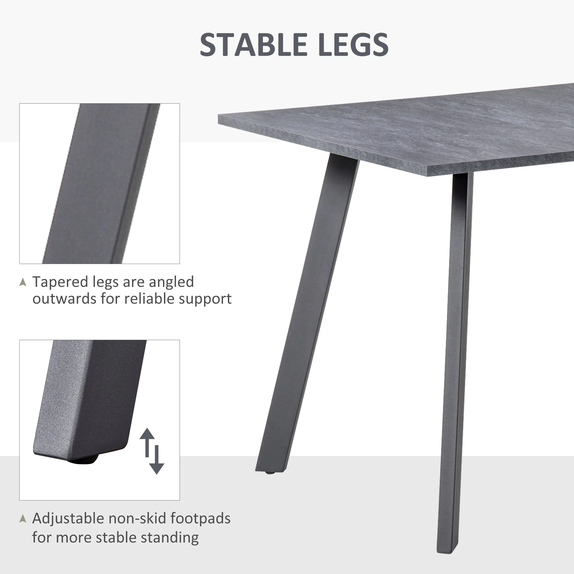 Homcom Dining Table - Image 6