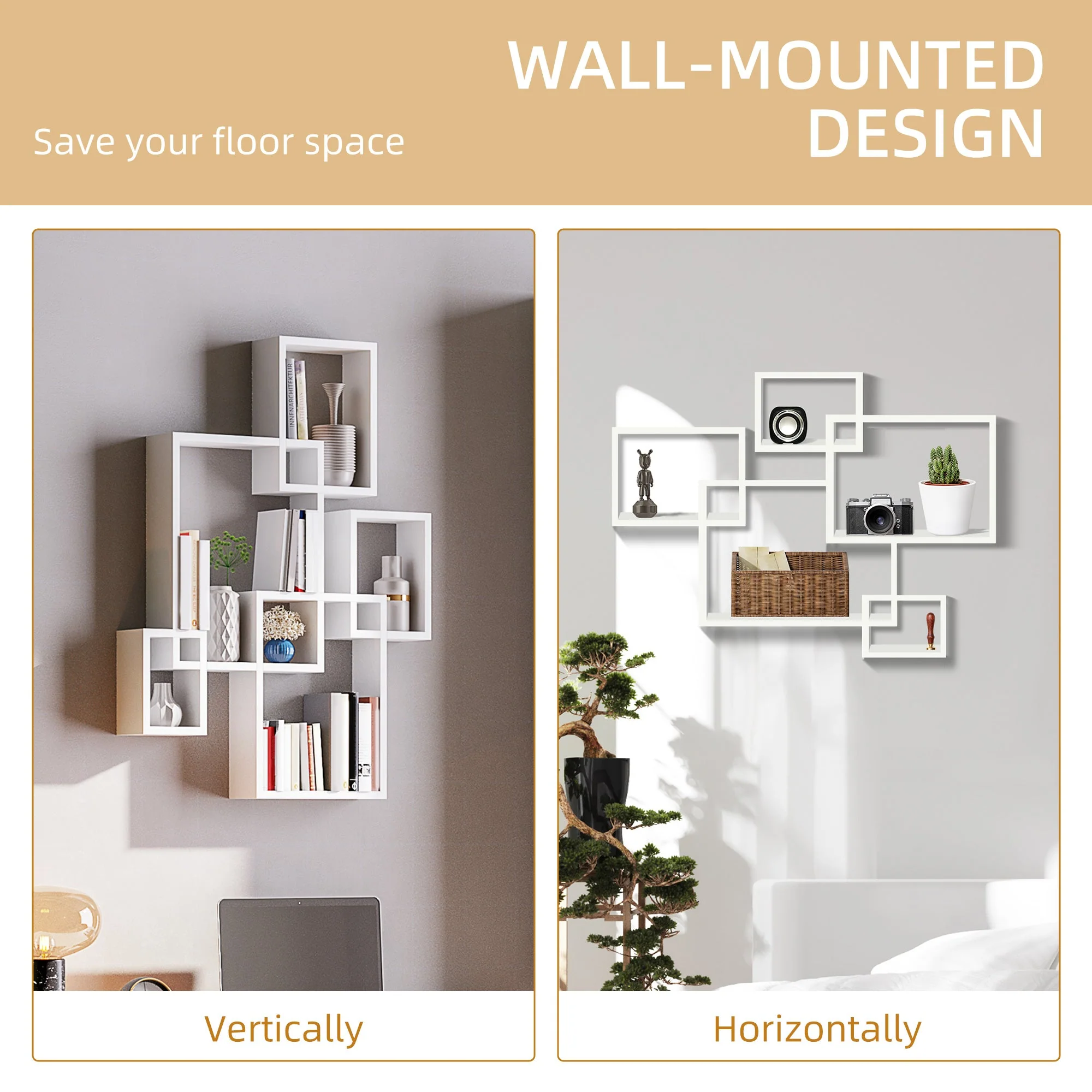 Homcom Floating Shelves - Image 4