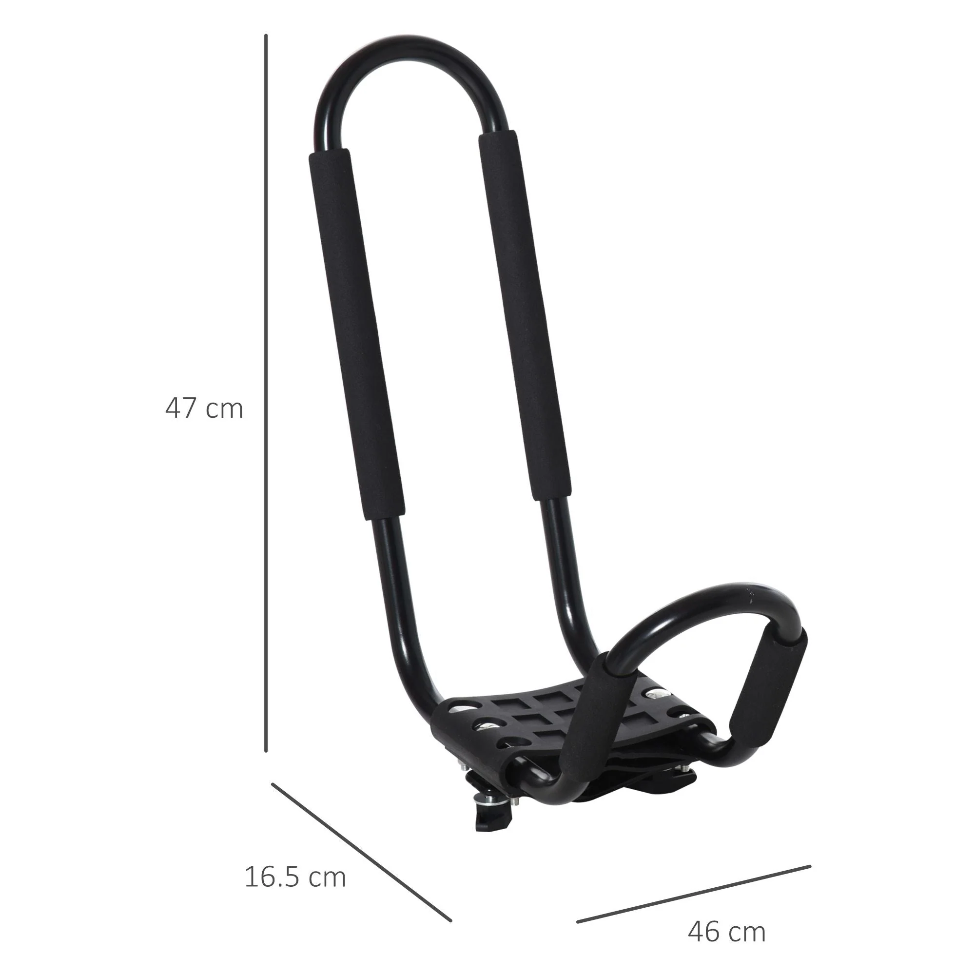 Homcom Kayak Roof Rack - Image 3
