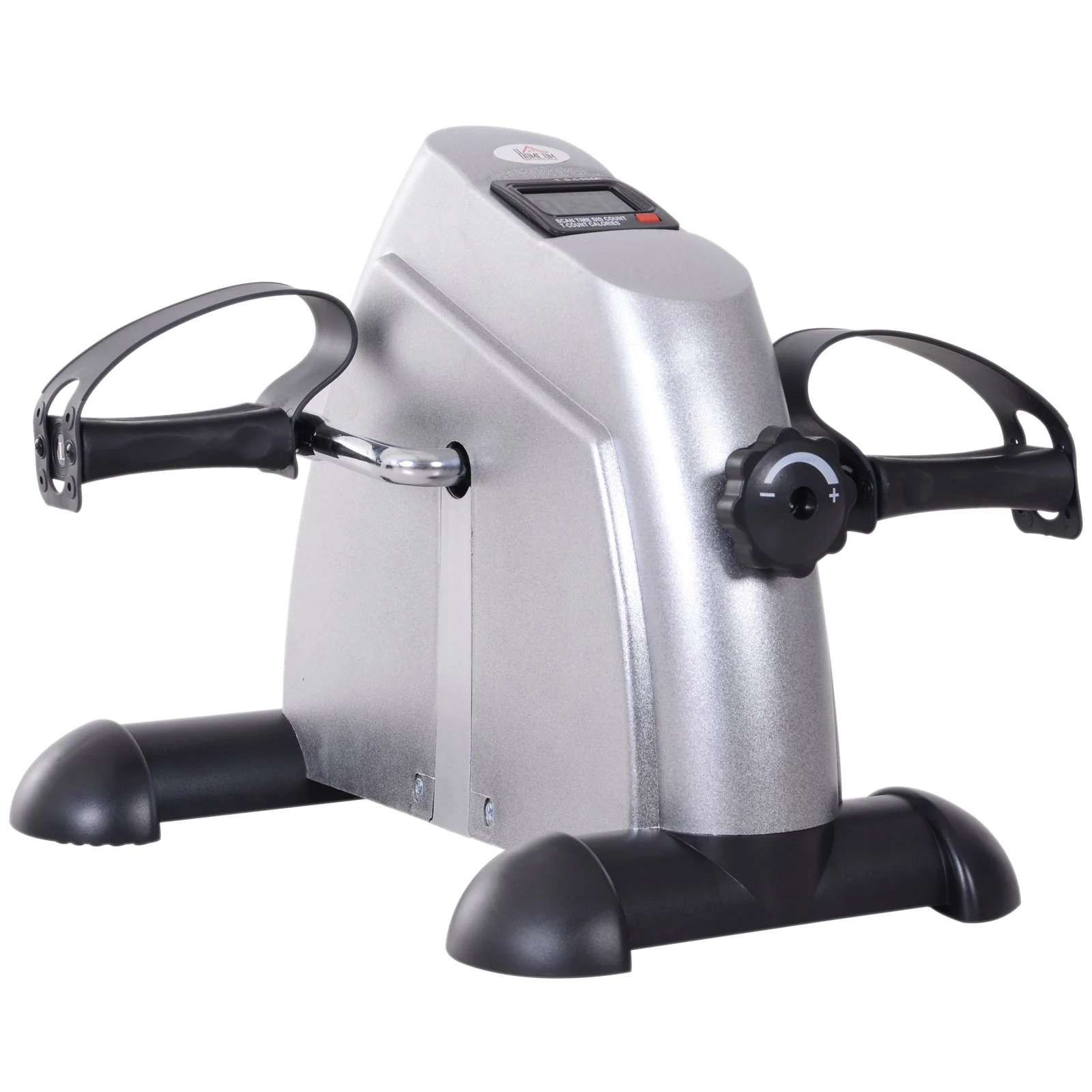 Homcom Mini Exercise Bike Under Desk Bike Fitness W/LCD Display - Image 2