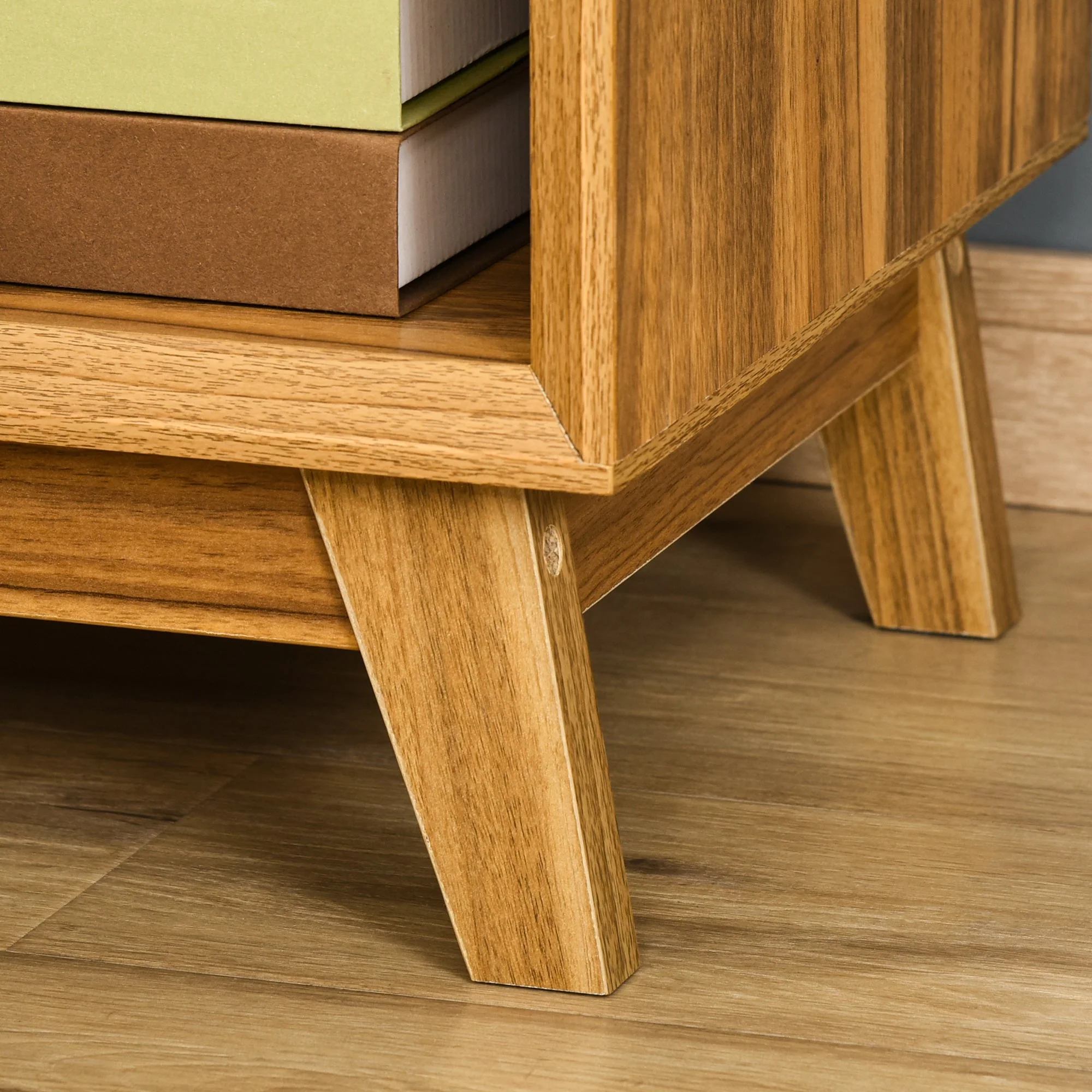Homcom Modern Bedside Table Nightstand - Image 9