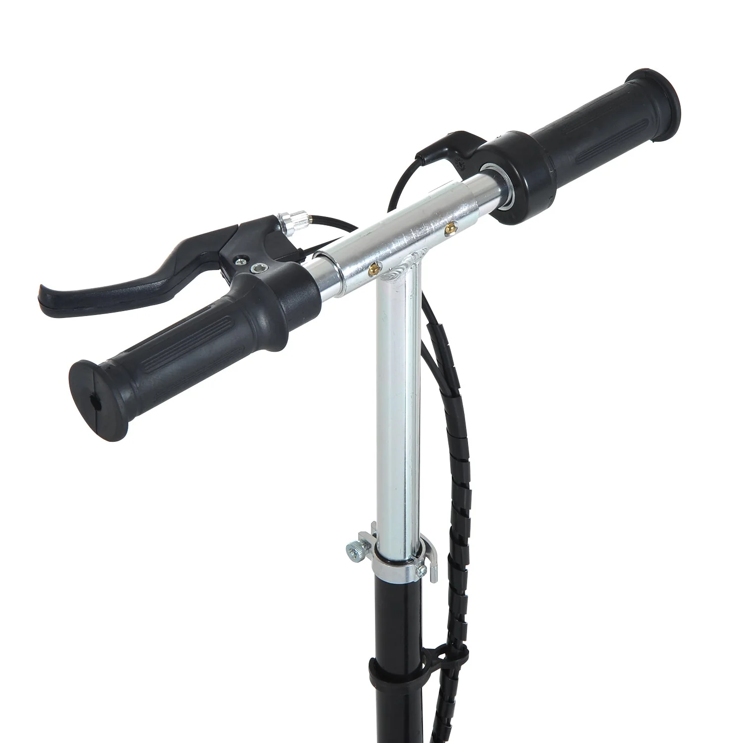 Homcom Motorized Electric Scooter Rechargeable Battery-Black - Image 8