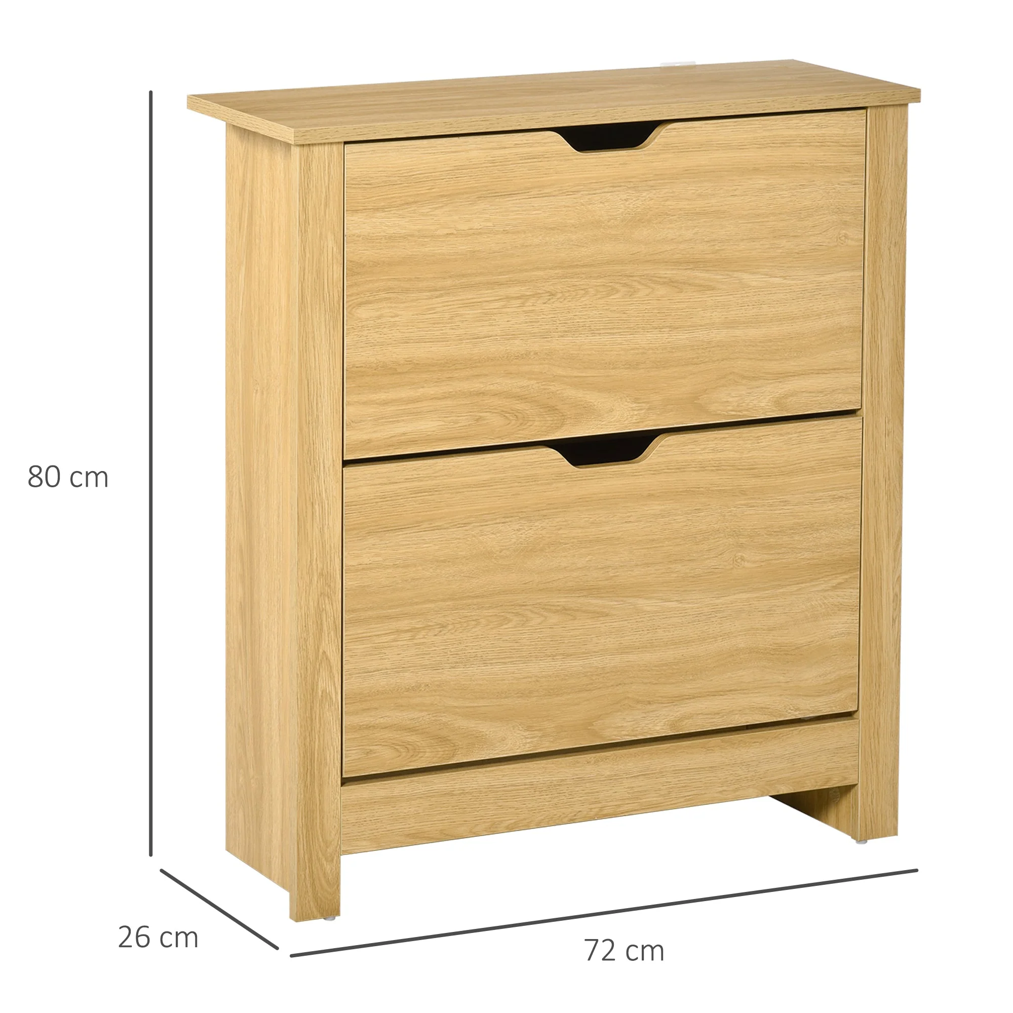 Homcom Narrow Shoe Cabinet - Image 3