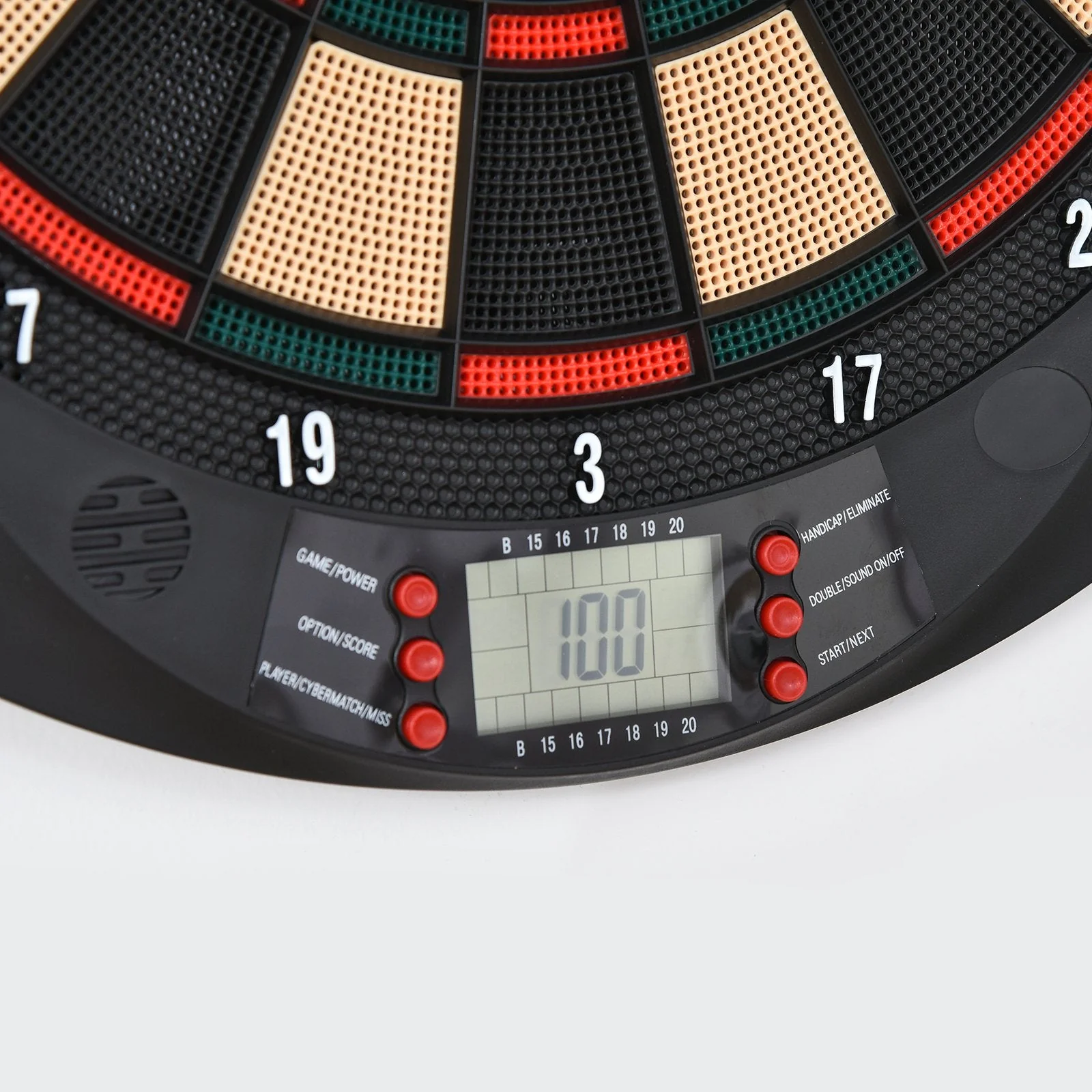 Homcom Plastic Electronic Dartboard w/ 6 Darts Black - Image 6